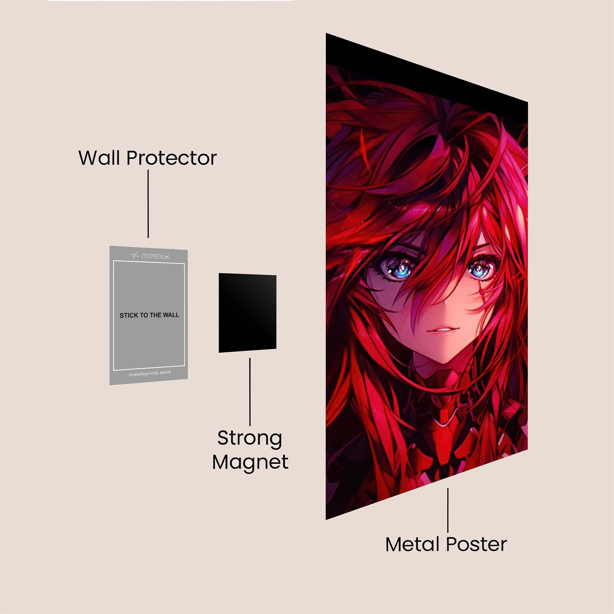 Akasha Enigma Safe Wall Magnetic / M