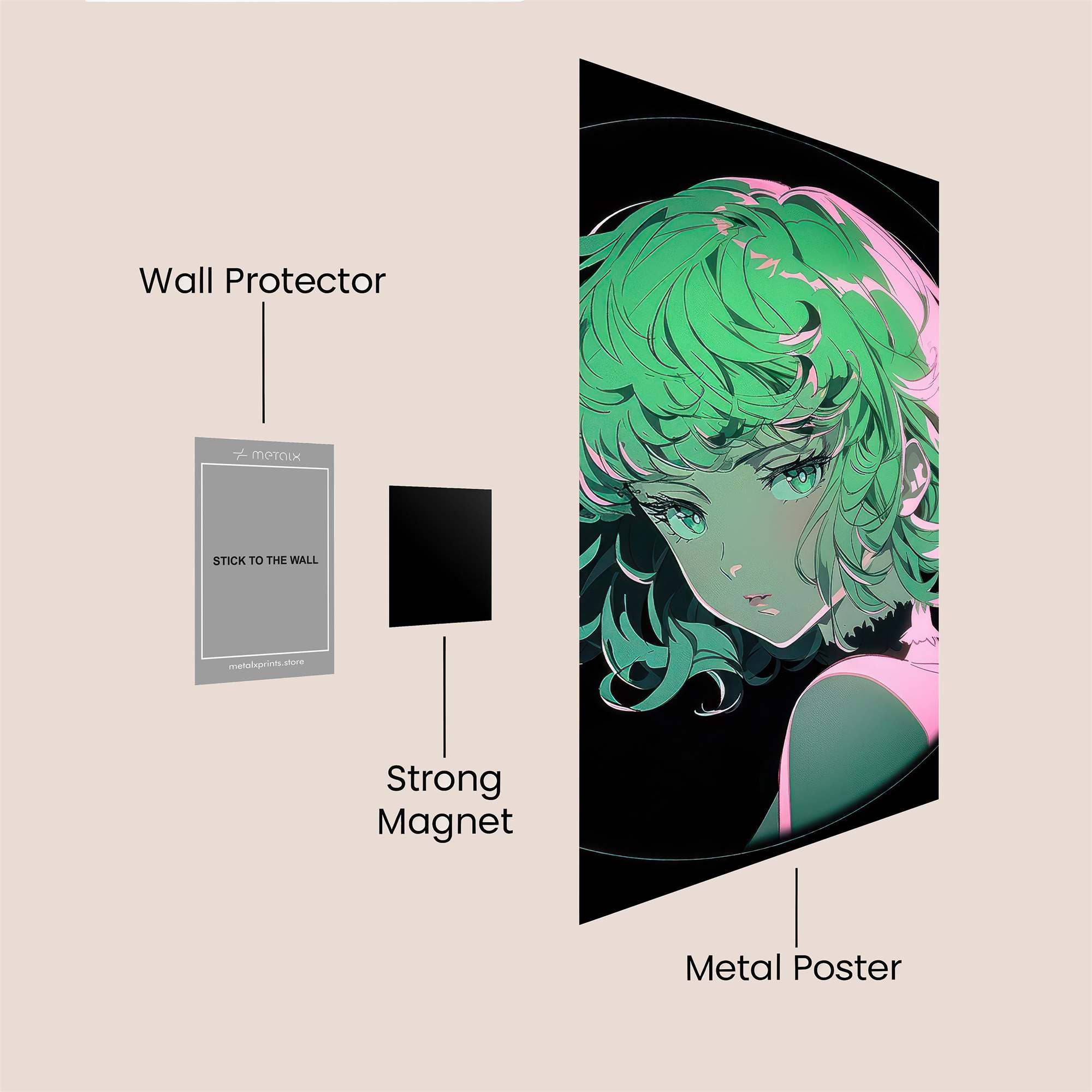 Power Enigmatic Safe Wall Magnetic / M