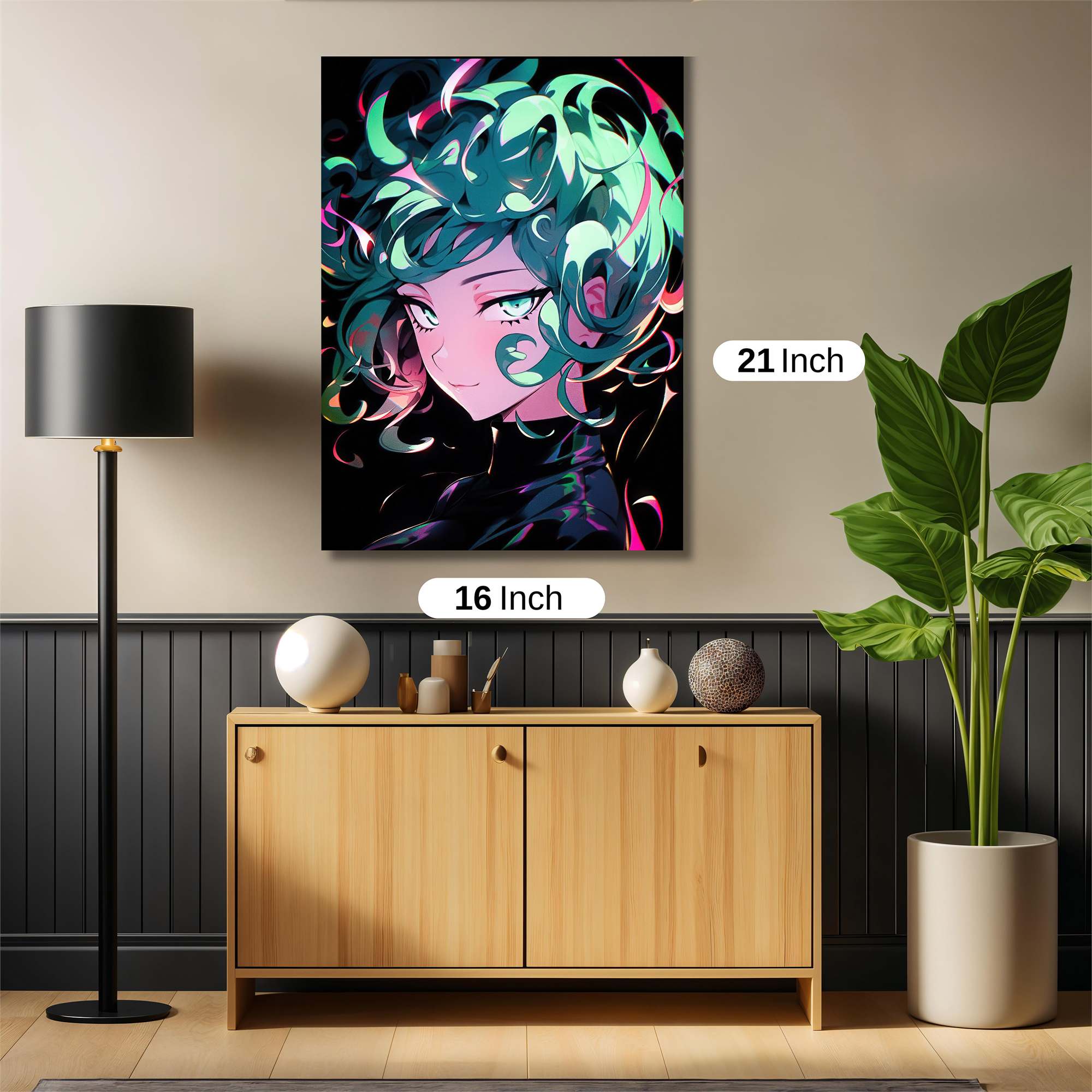 Neon Whimsy Safe Wall Magnetic / M