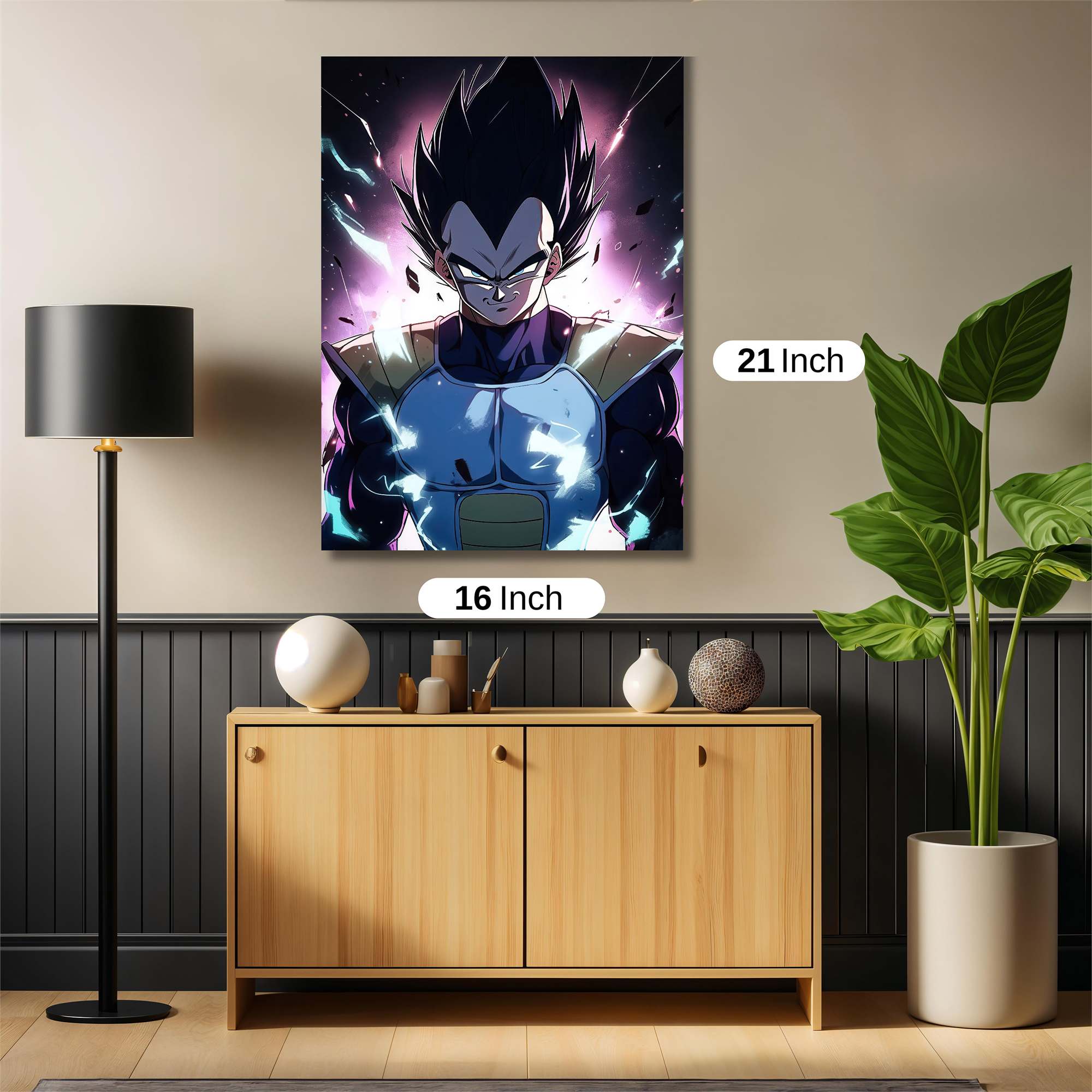 Vegeta Victorious Safe Wall Magnetic / M