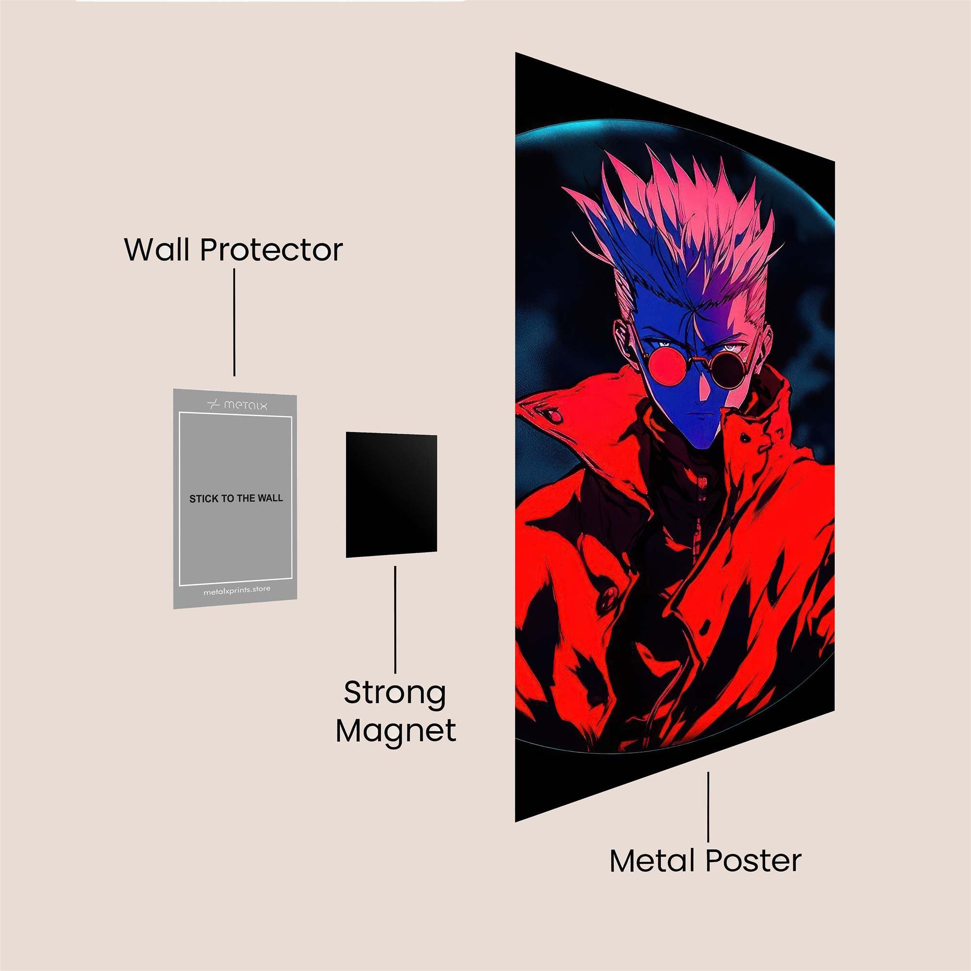 Dio Menacing Safe Wall Magnetic / M