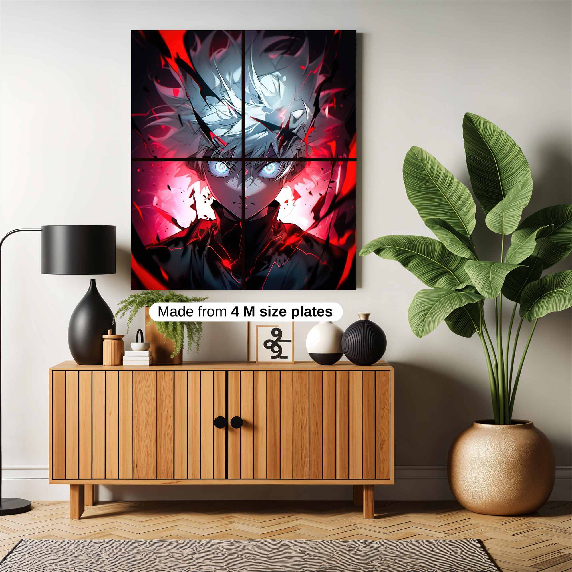 Gohan Rage Safe Wall Magnetic / M