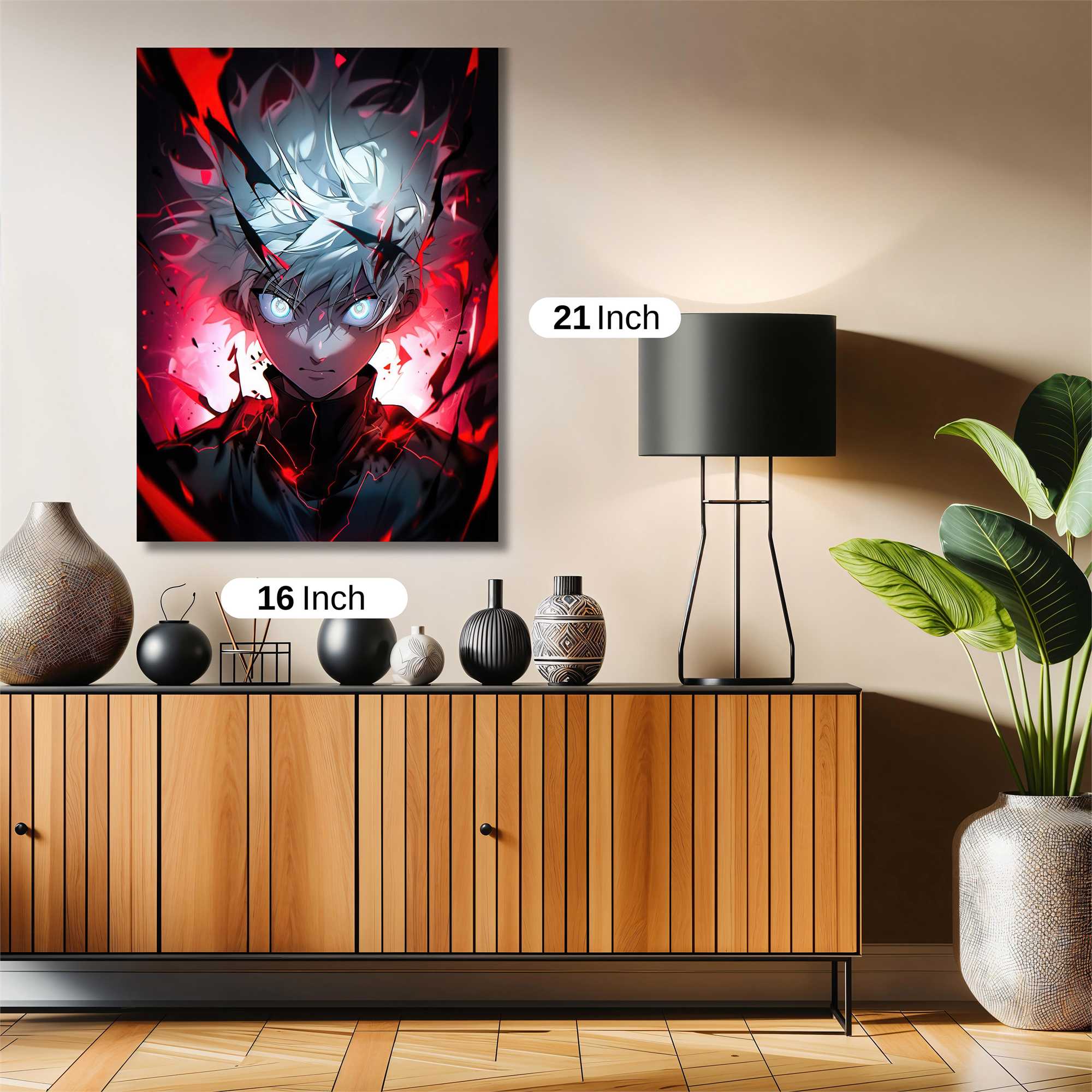 Gohan Rage Safe Wall Magnetic / M