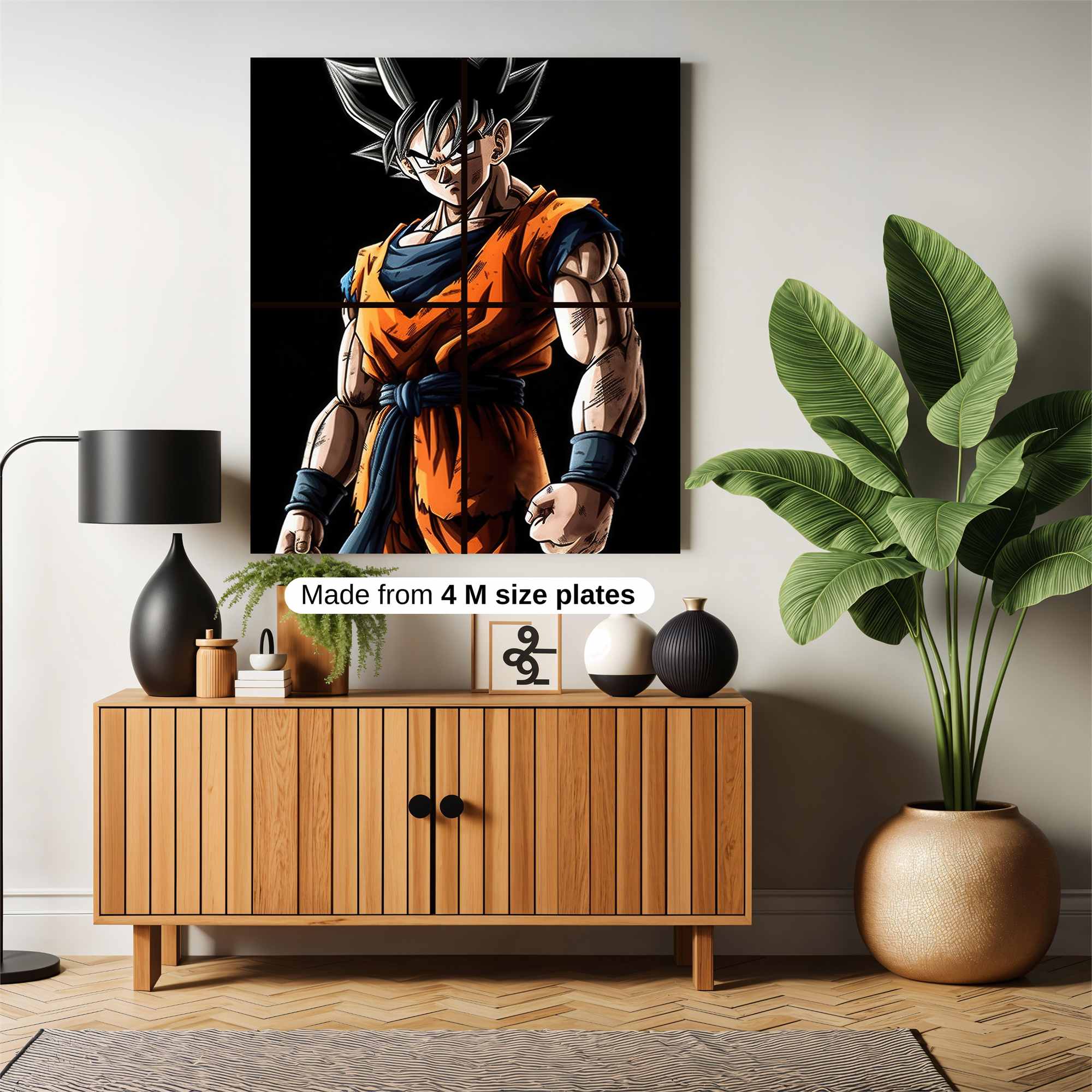 Goku Resolute Safe Wall Magnetic / M