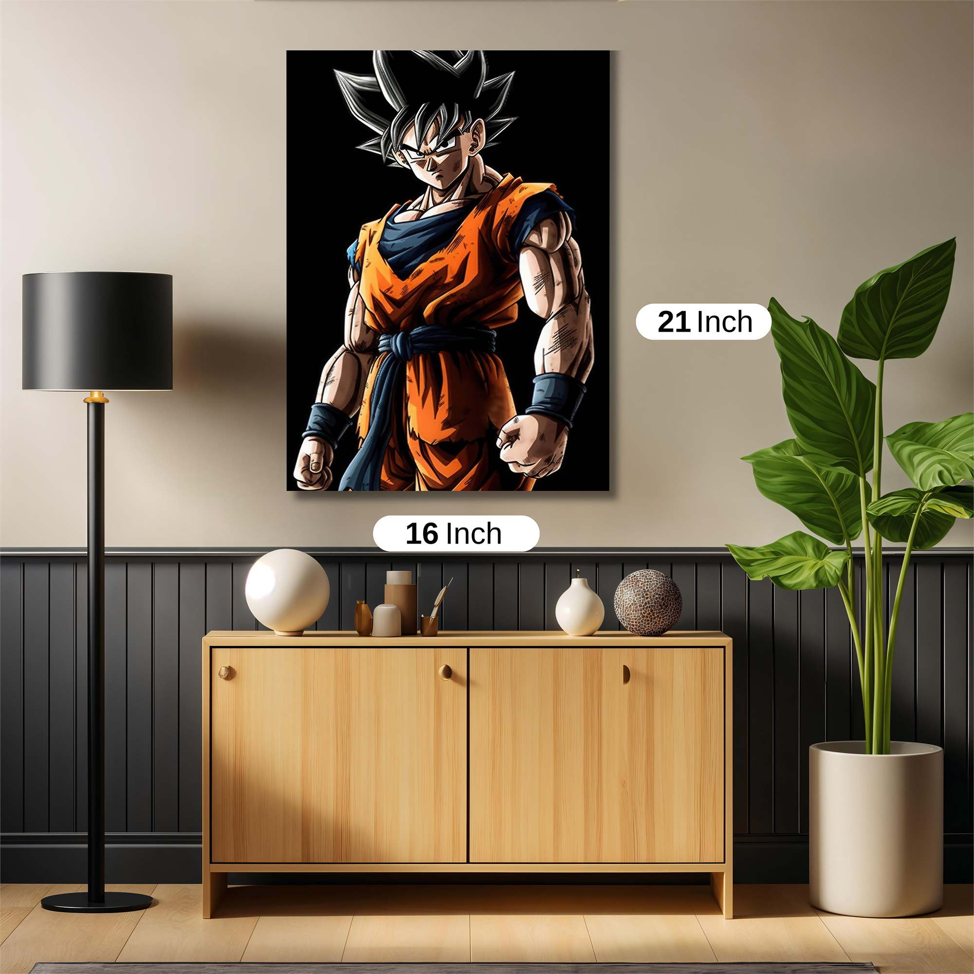 Goku Resolute Safe Wall Magnetic / M
