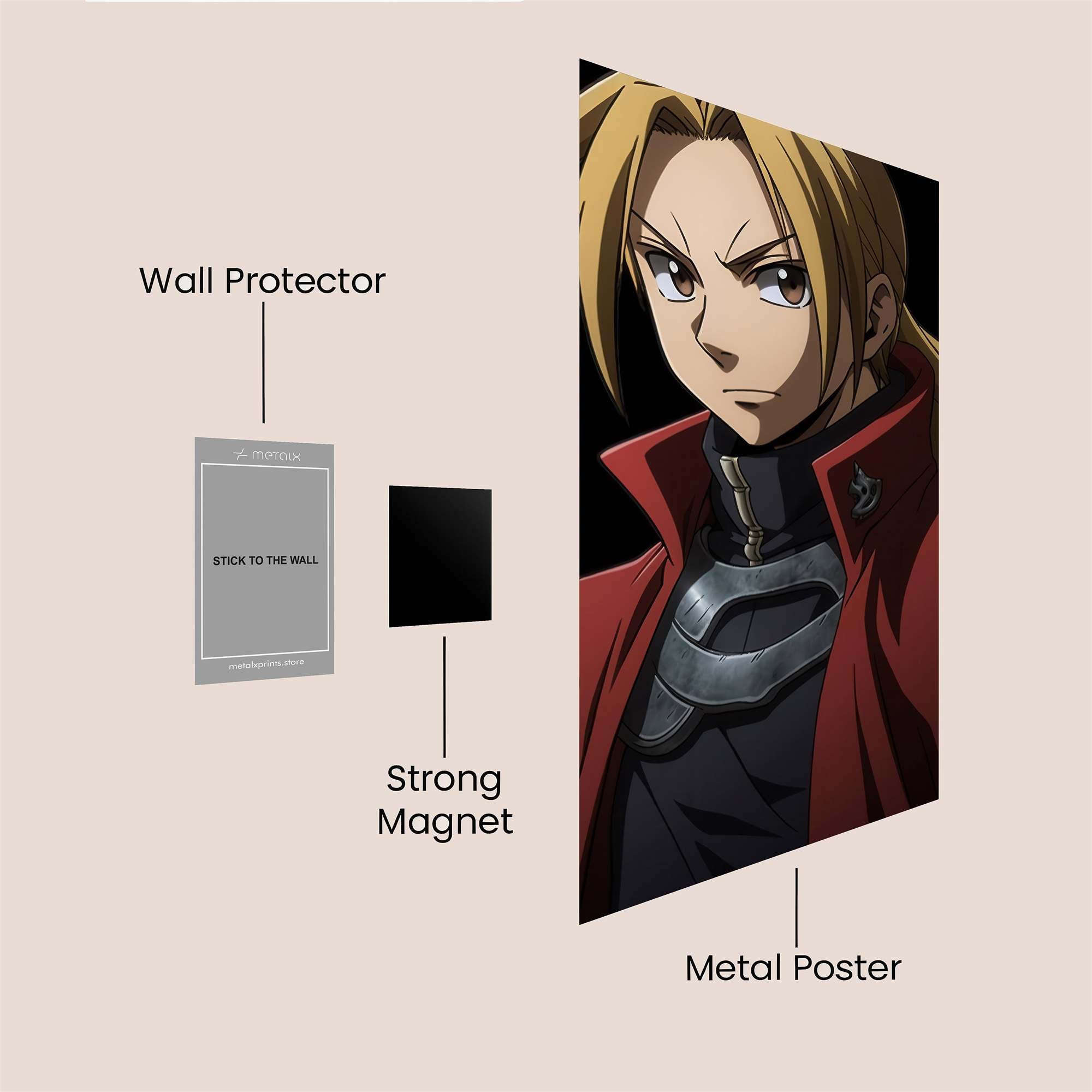 Edward Defiant Safe Wall Magnetic / M