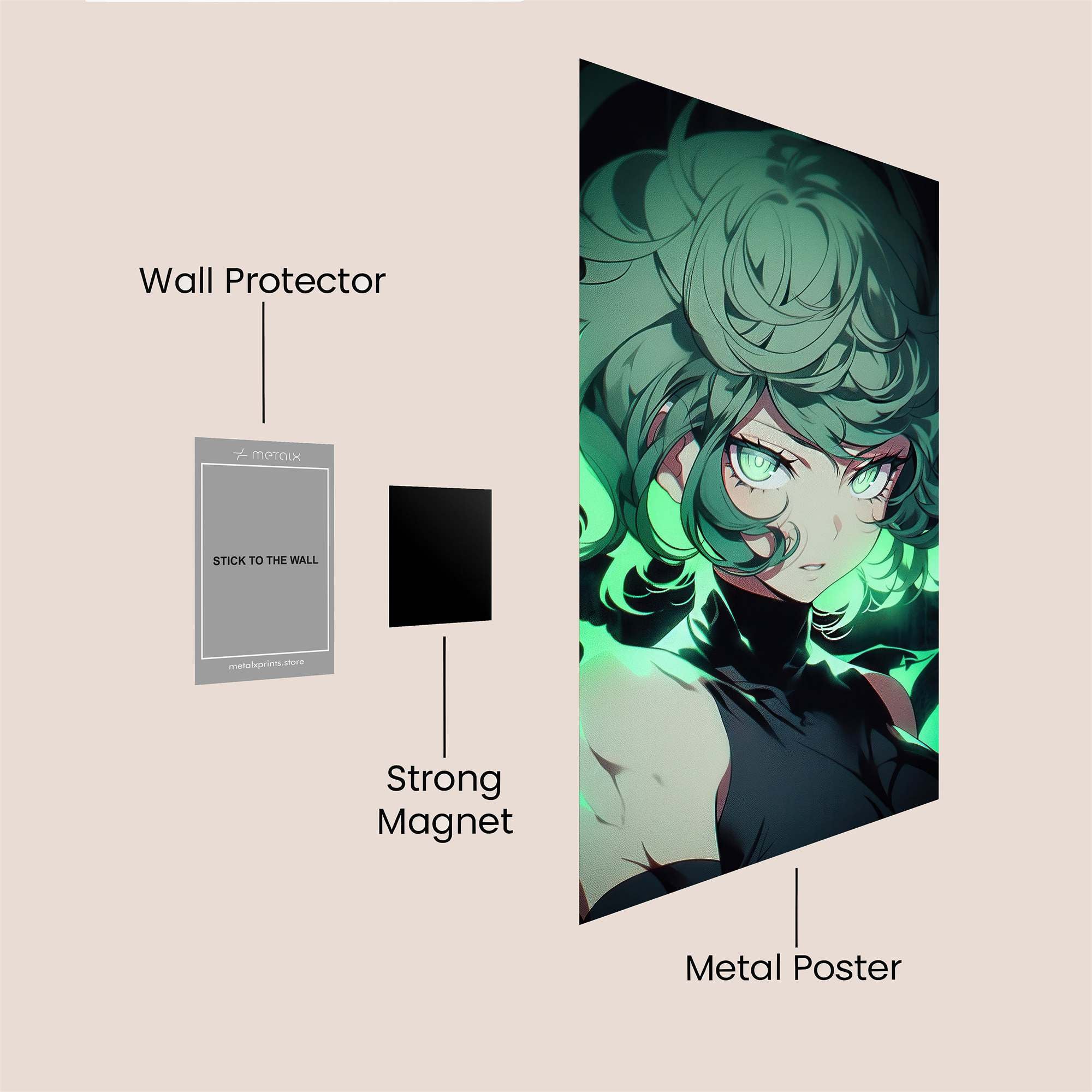 Izuku Enigmatic Safe Wall Magnetic / M