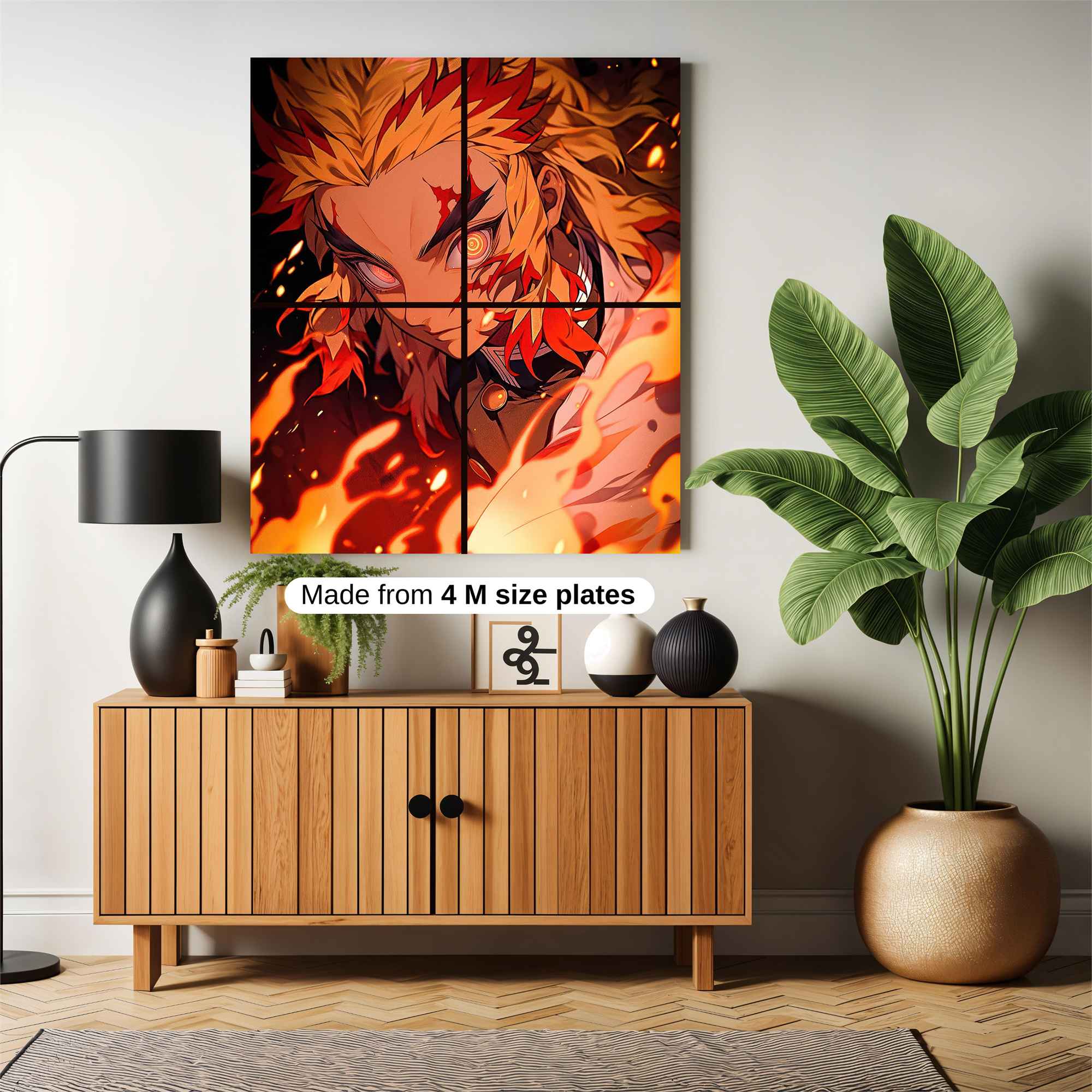 Kyojuro Fierce Safe Wall Magnetic / M