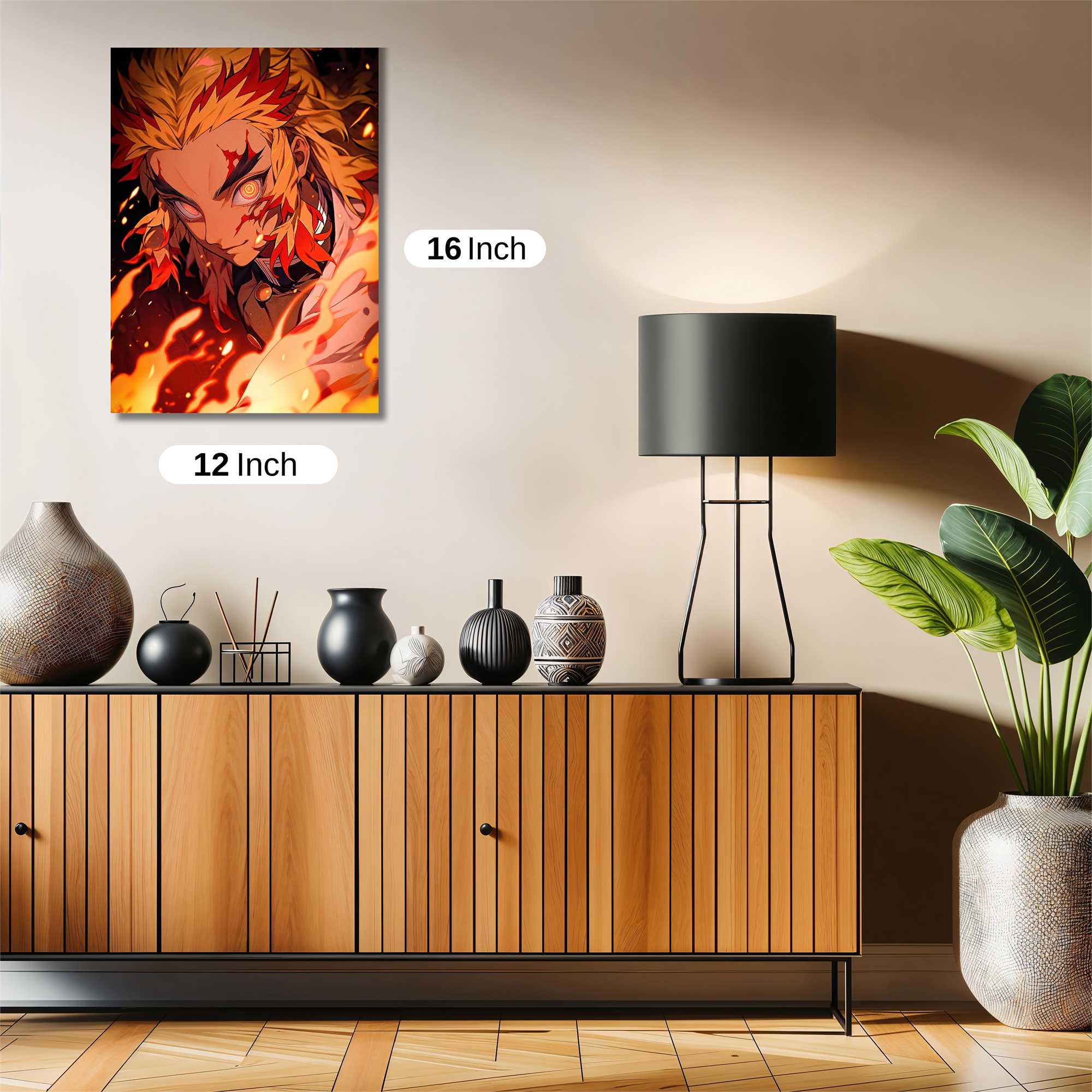 Kyojuro Fierce Safe Wall Magnetic / M