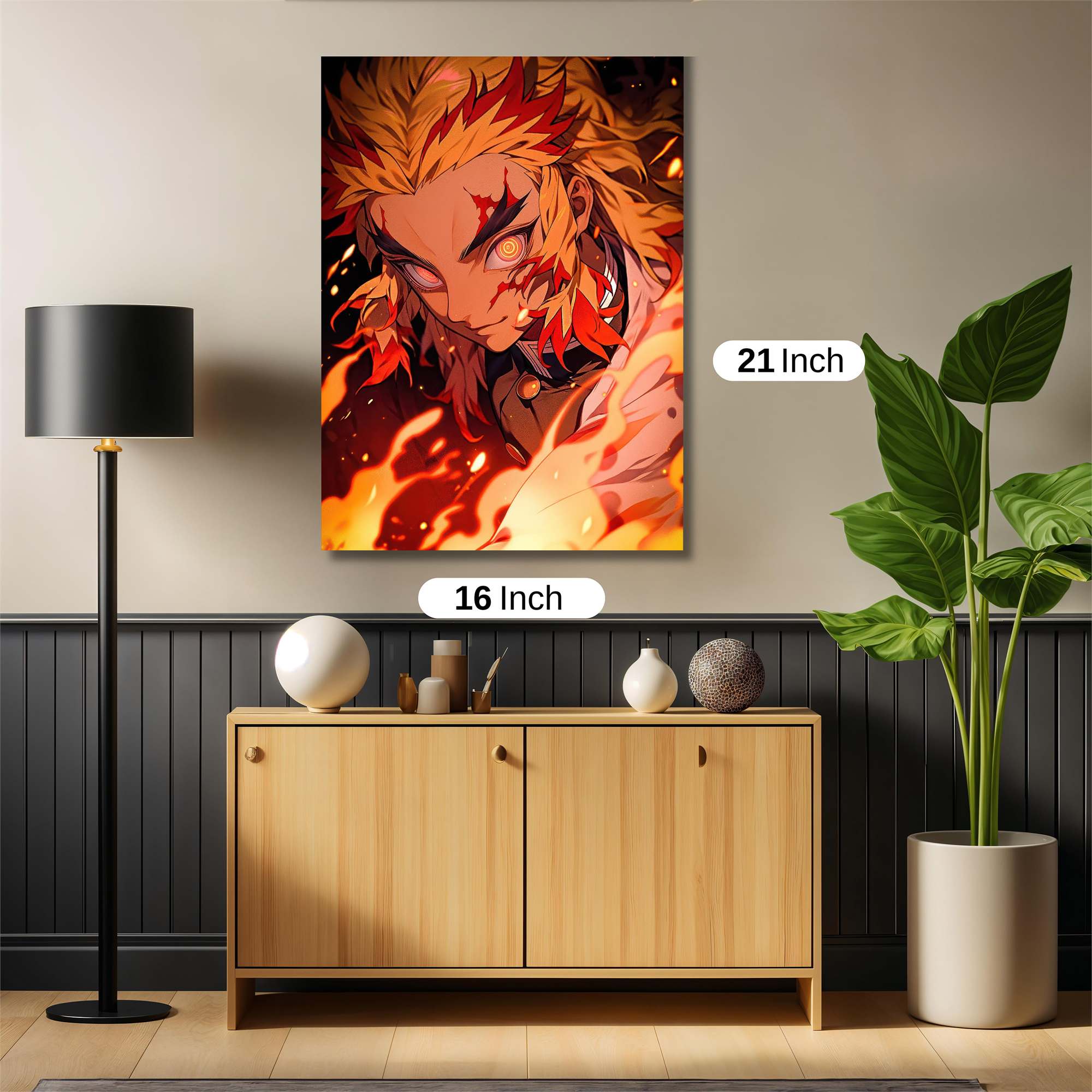 Kyojuro Fierce Safe Wall Magnetic / M