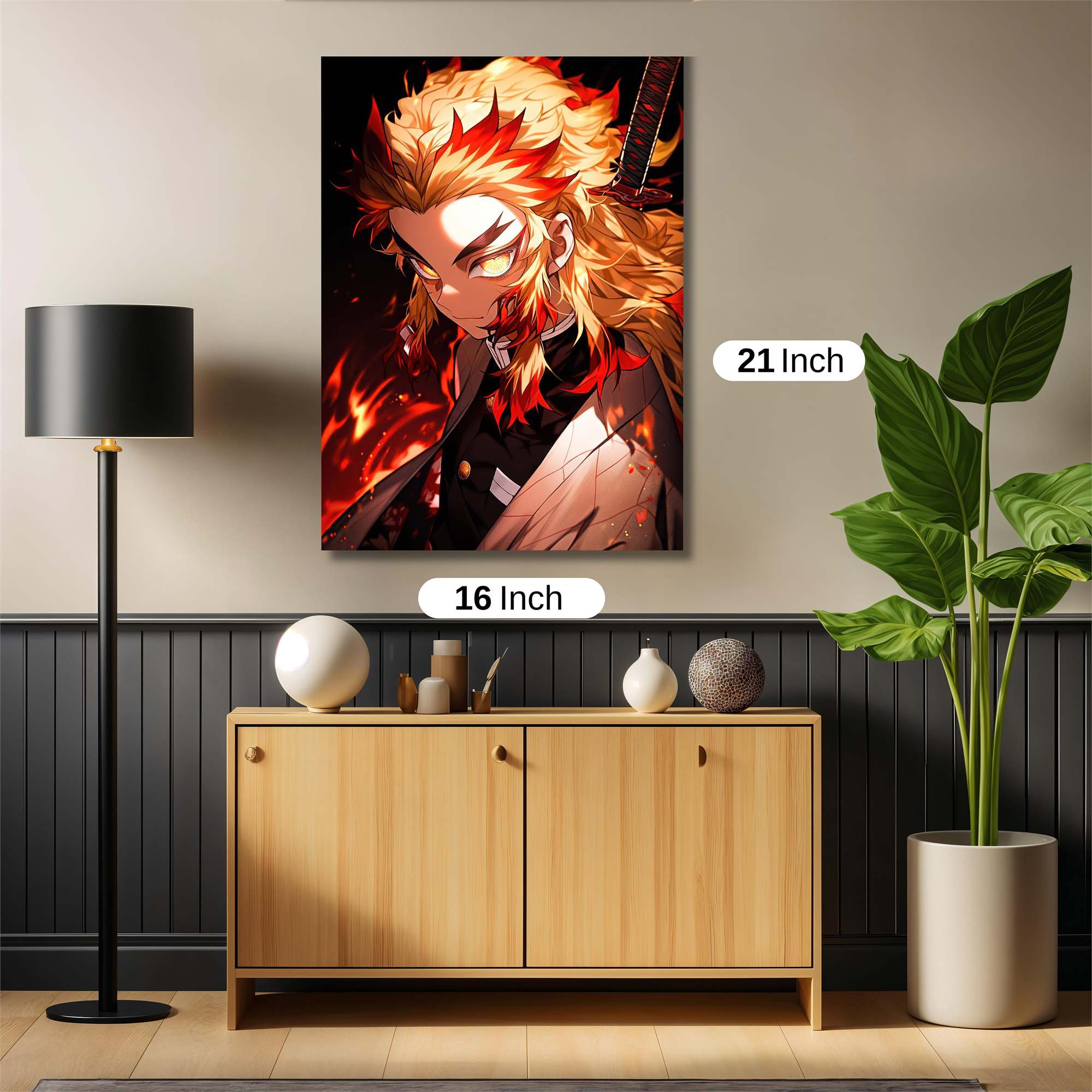 Kyojuro Fierce Safe Wall Magnetic / M