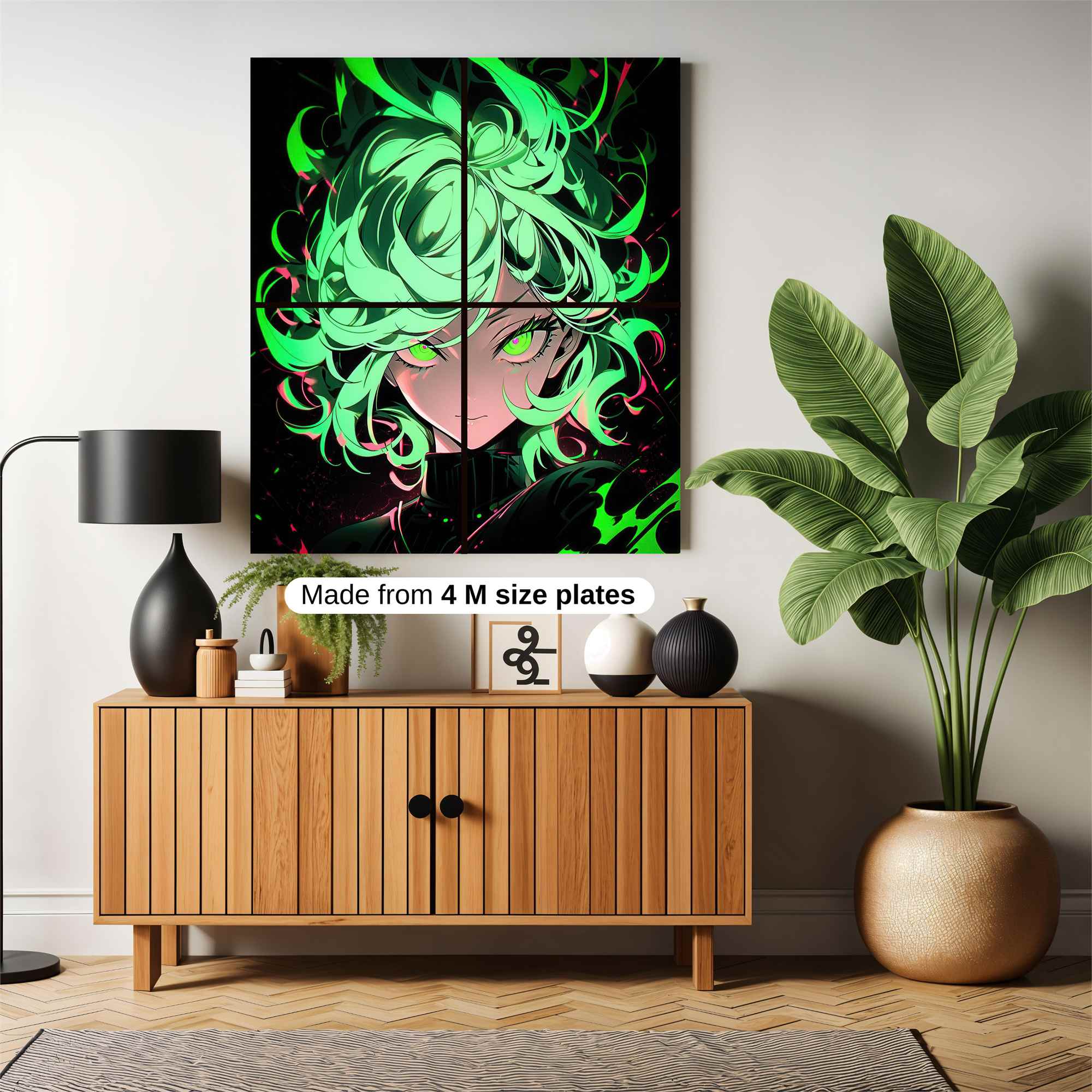 Toxic Menace Safe Wall Magnetic / M