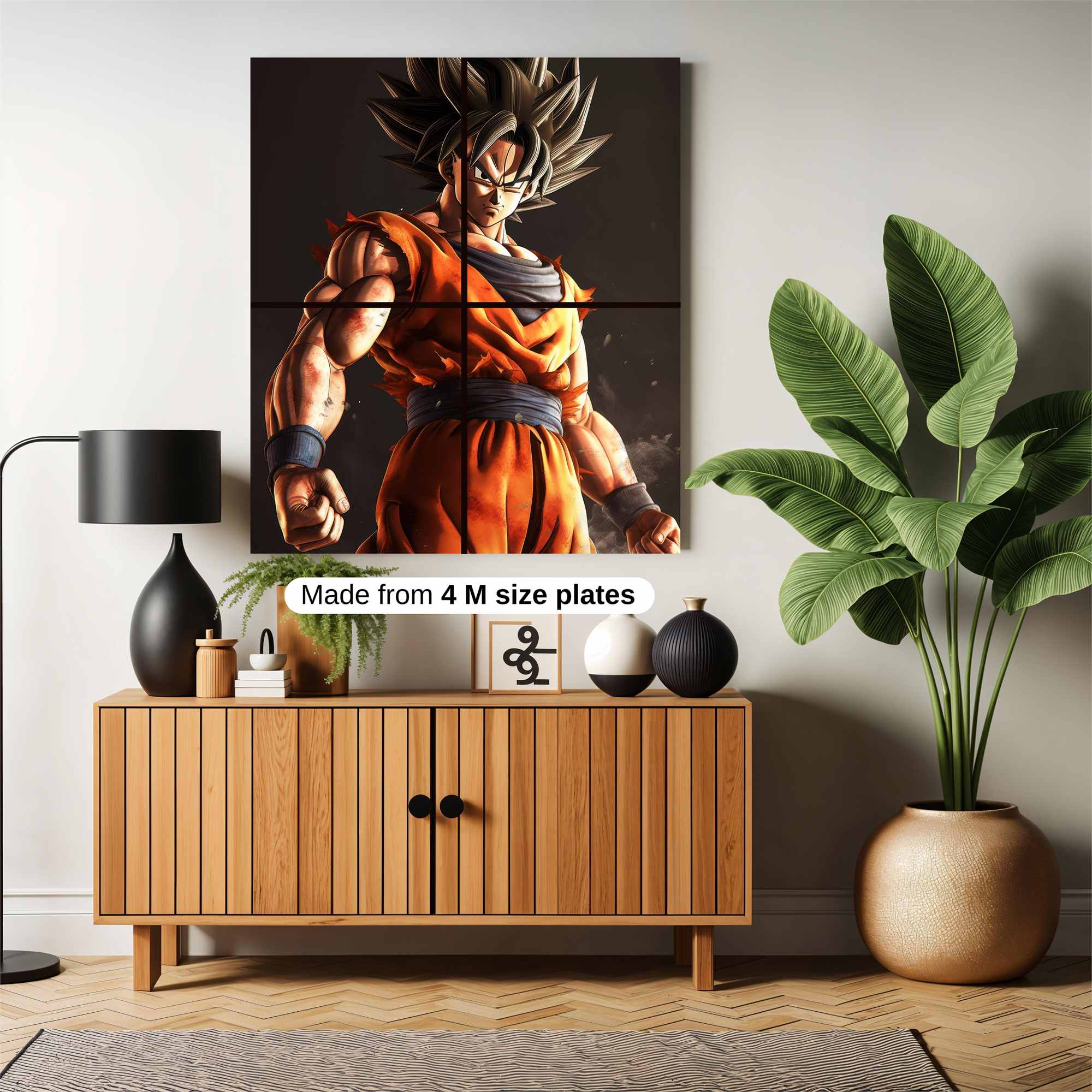Goku Resolute Safe Wall Magnetic / M