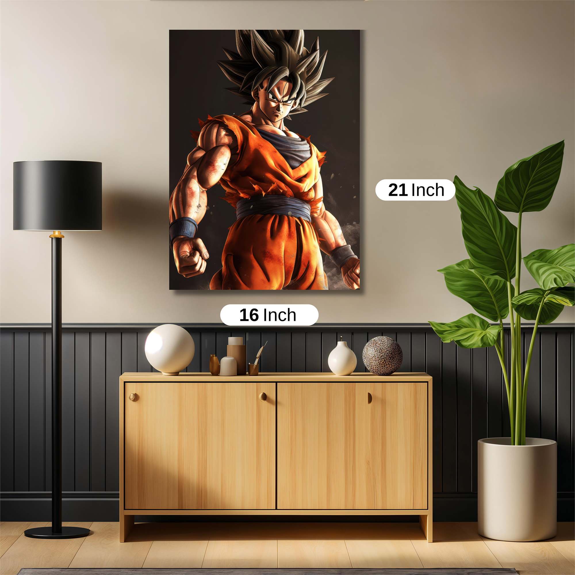 Goku Resolute Safe Wall Magnetic / M