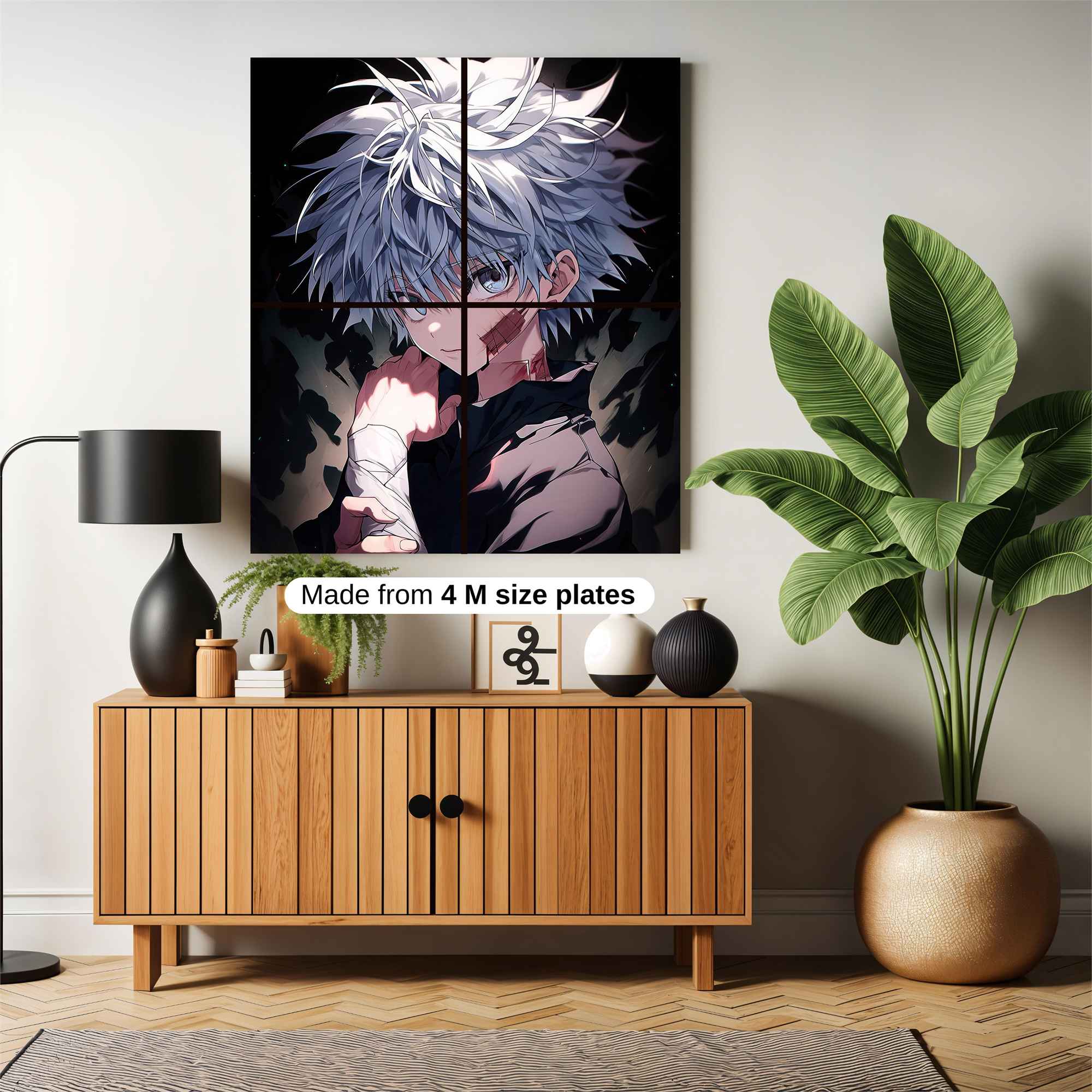 Killua Determined Safe Wall Magnetic / M