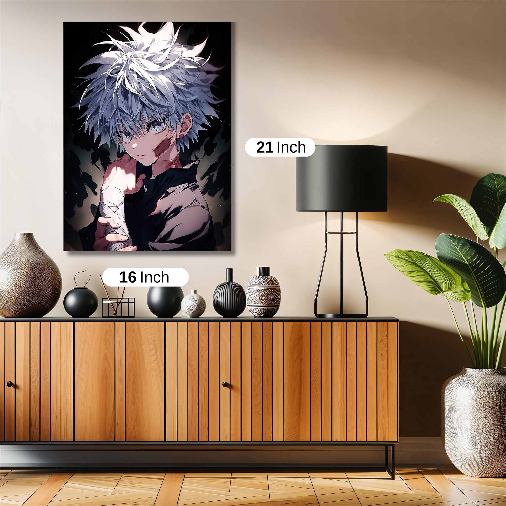 Killua Determined Safe Wall Magnetic / M