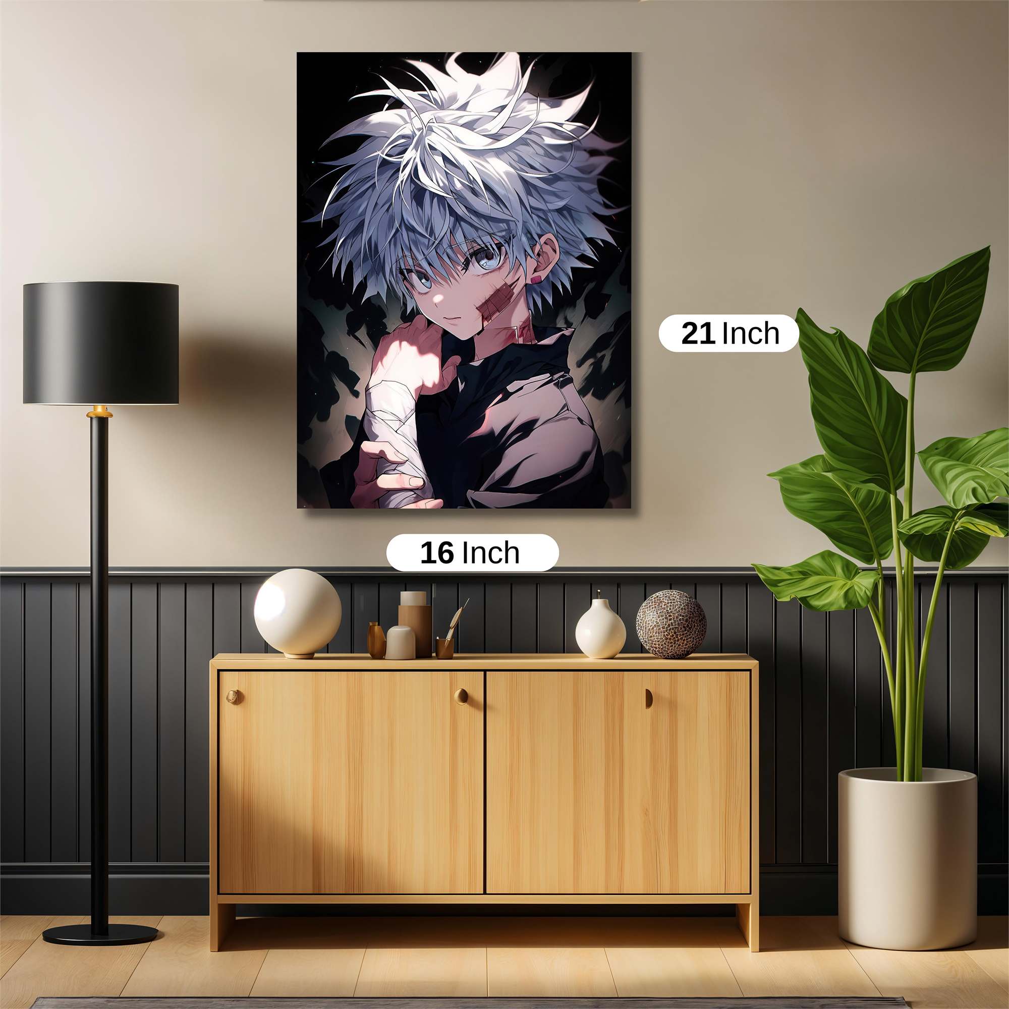 Killua Determined Safe Wall Magnetic / M