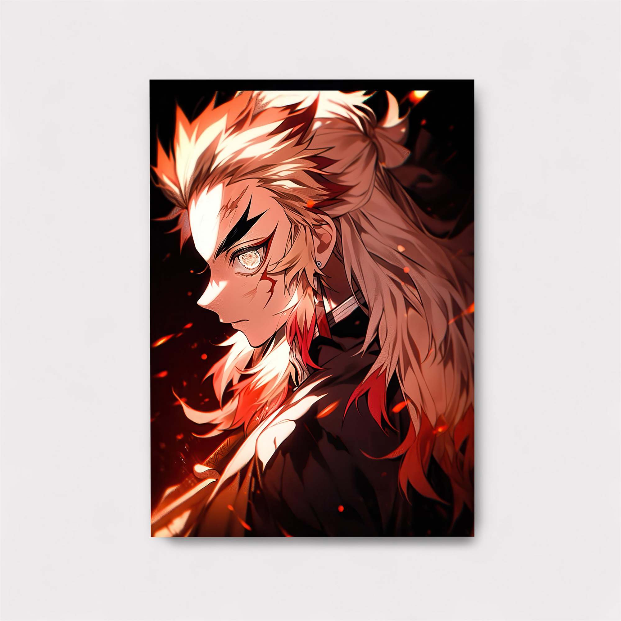 Kyojuro Fiery Safe Wall Magnetic / M