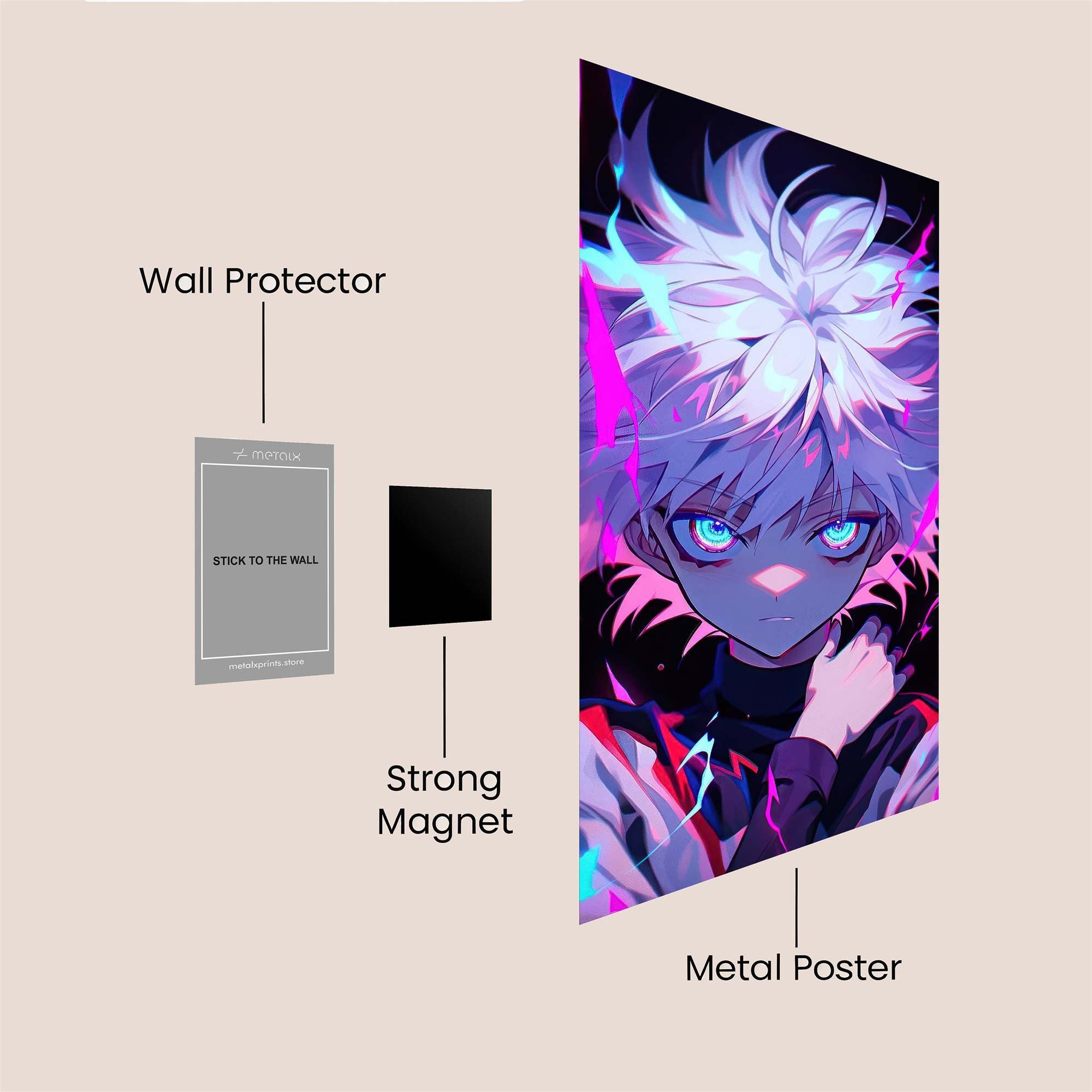 Killua Enigmatic Safe Wall Magnetic / M