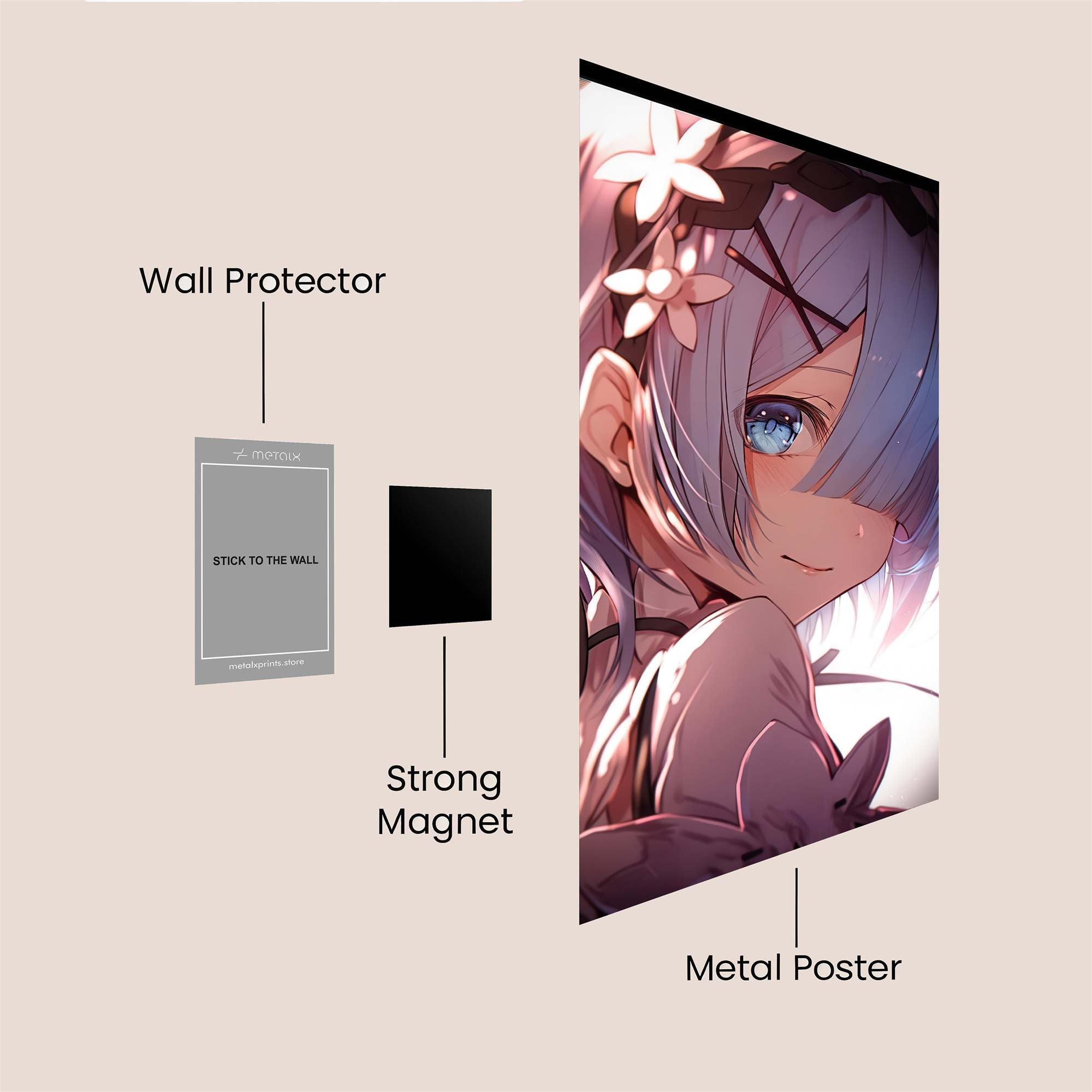 Rem Radiant Safe Wall Magnetic / M