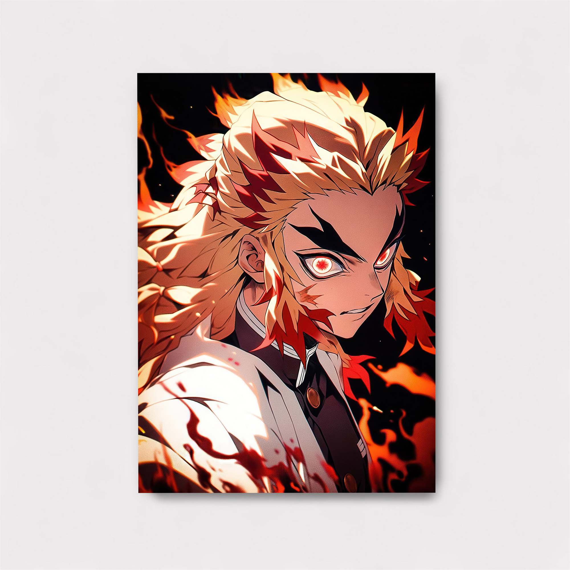 Rengoku Fiery Safe Wall Magnetic / M