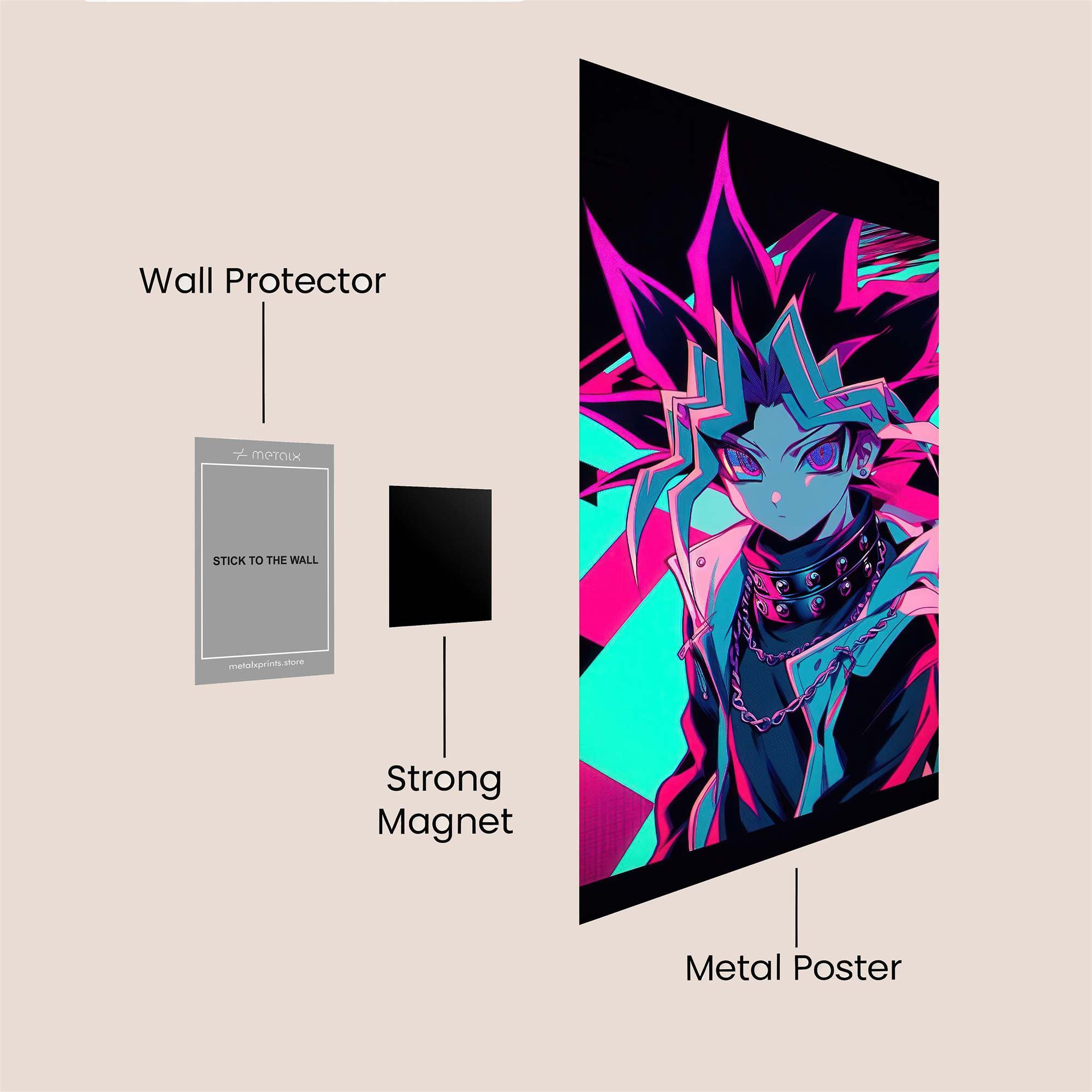 Yami Radiant Safe Wall Magnetic / M