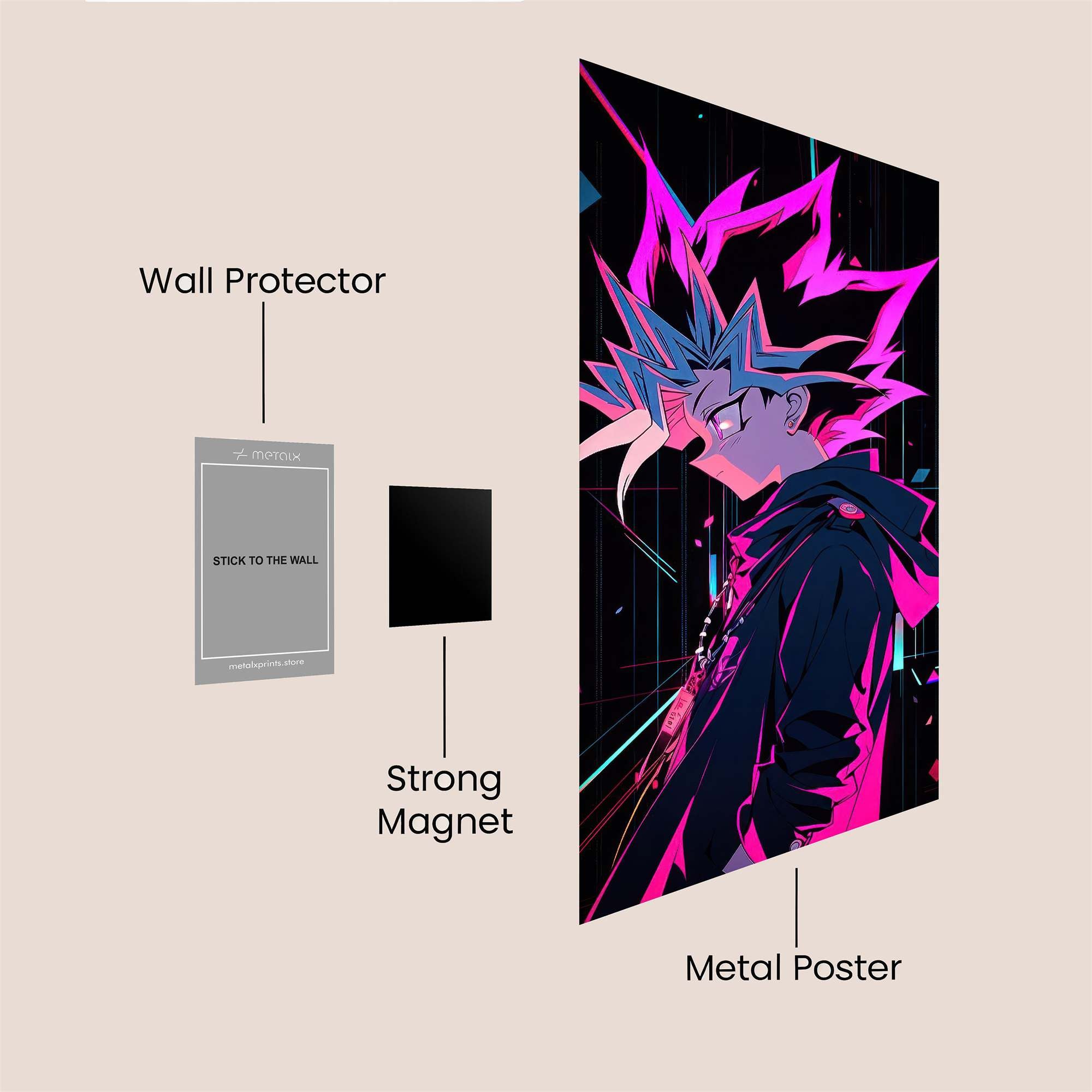 Yami Neon Safe Wall Magnetic / M