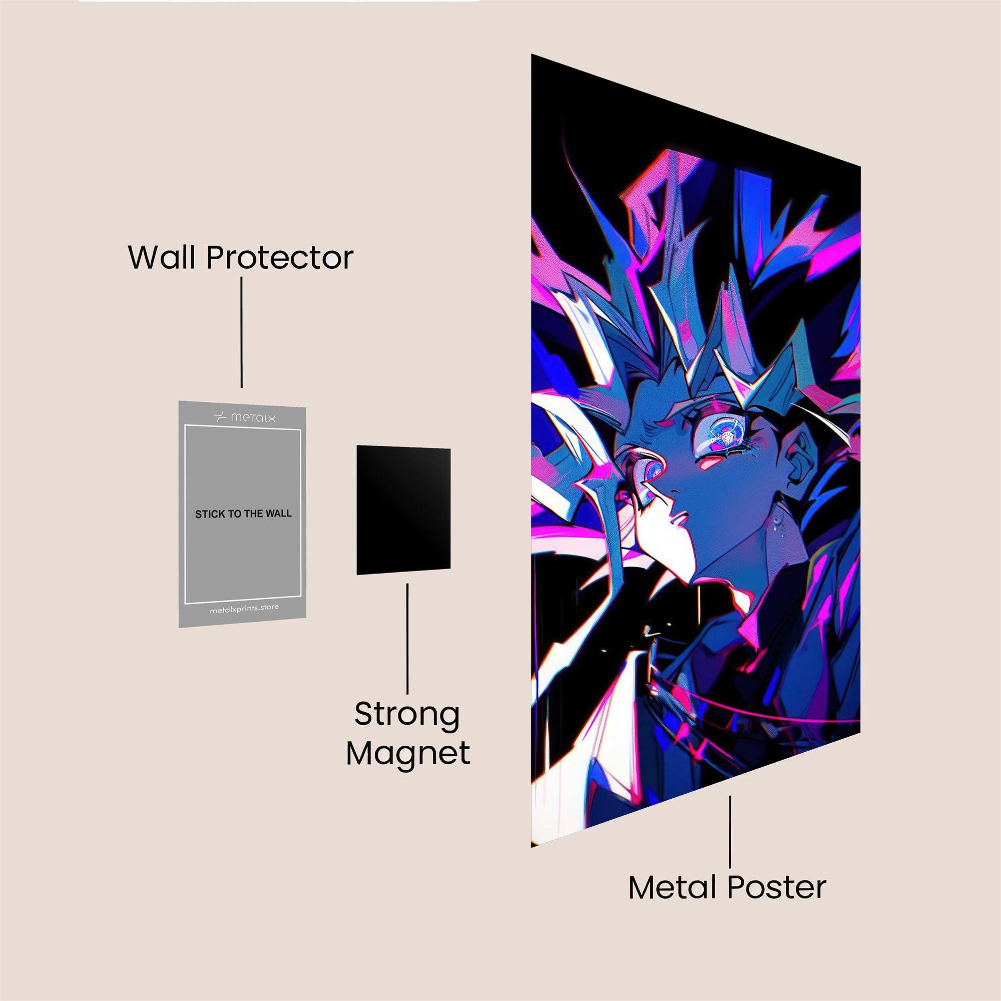 Yami Radiant Safe Wall Magnetic / M