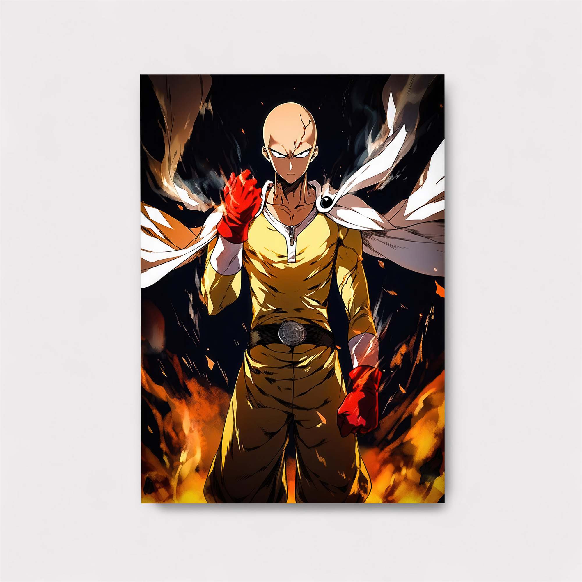 Saitama Fierce Safe Wall Magnetic / M