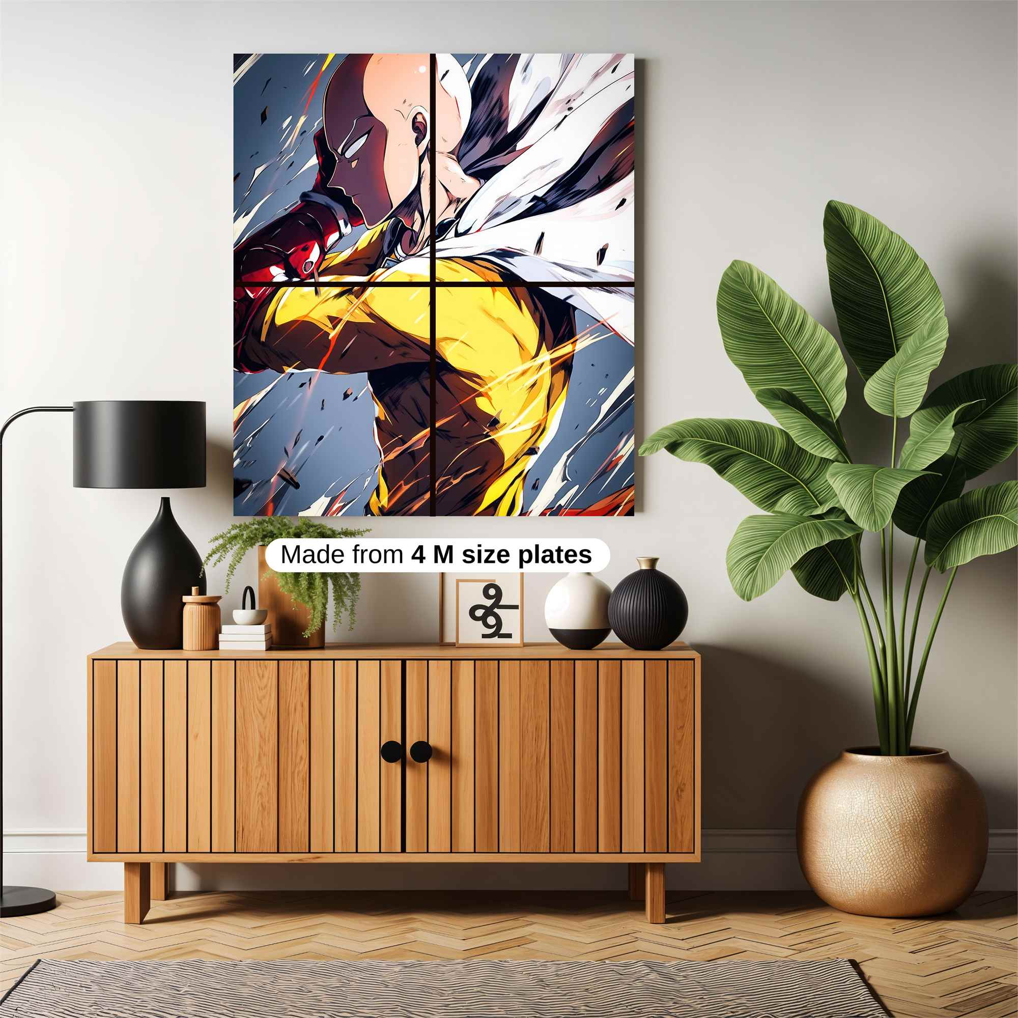 Saitama Heroic Safe Wall Magnetic / M