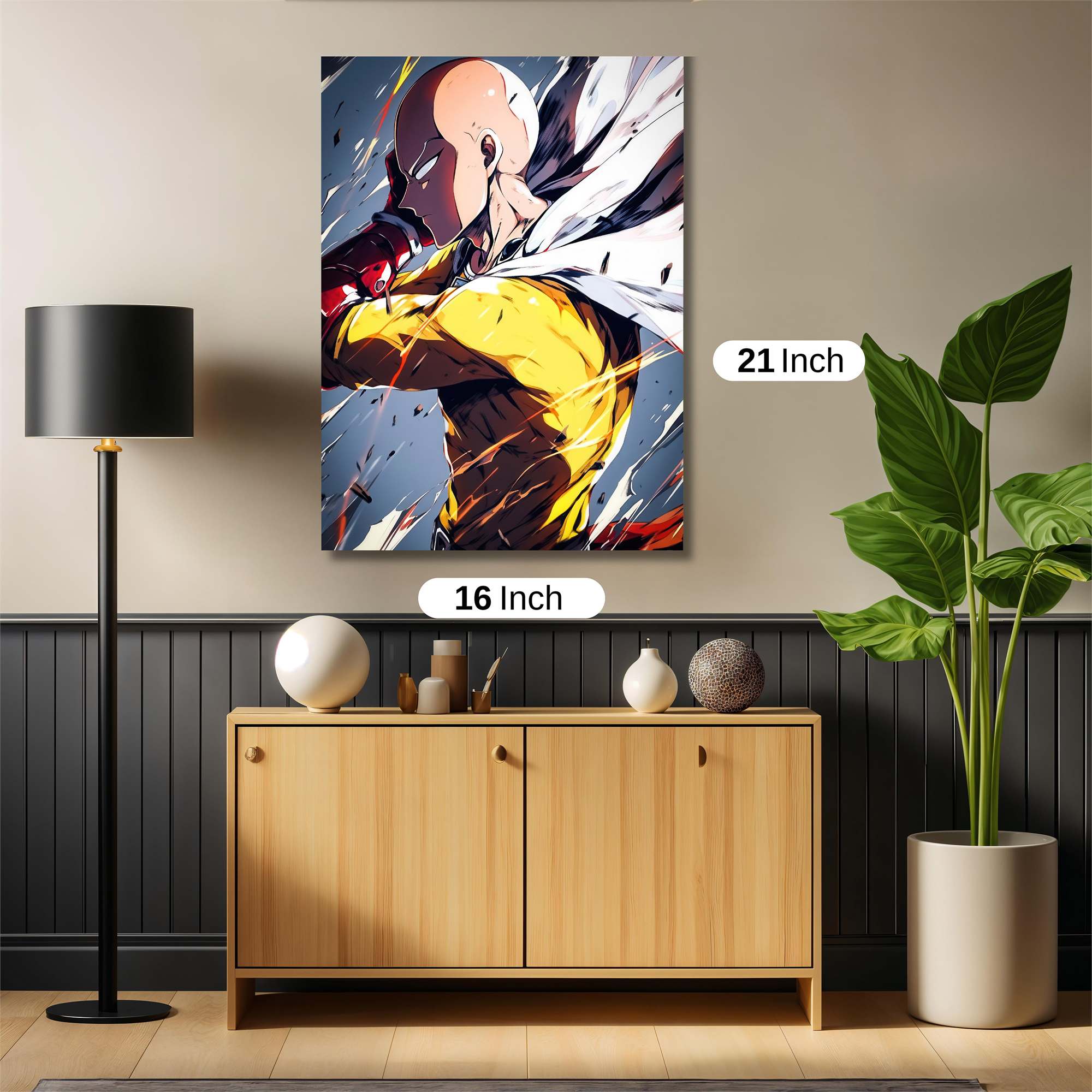 Saitama Heroic Safe Wall Magnetic / M