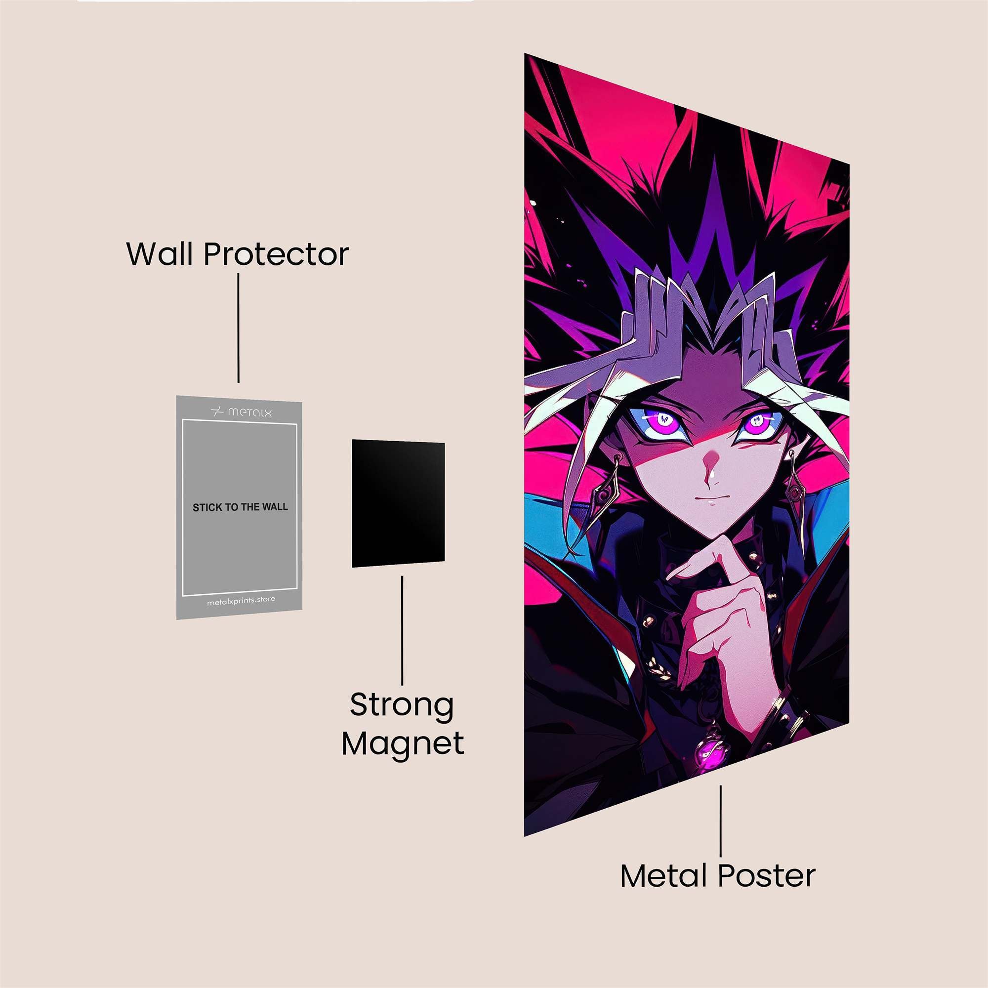 Yami Enigmatic Safe Wall Magnetic / M