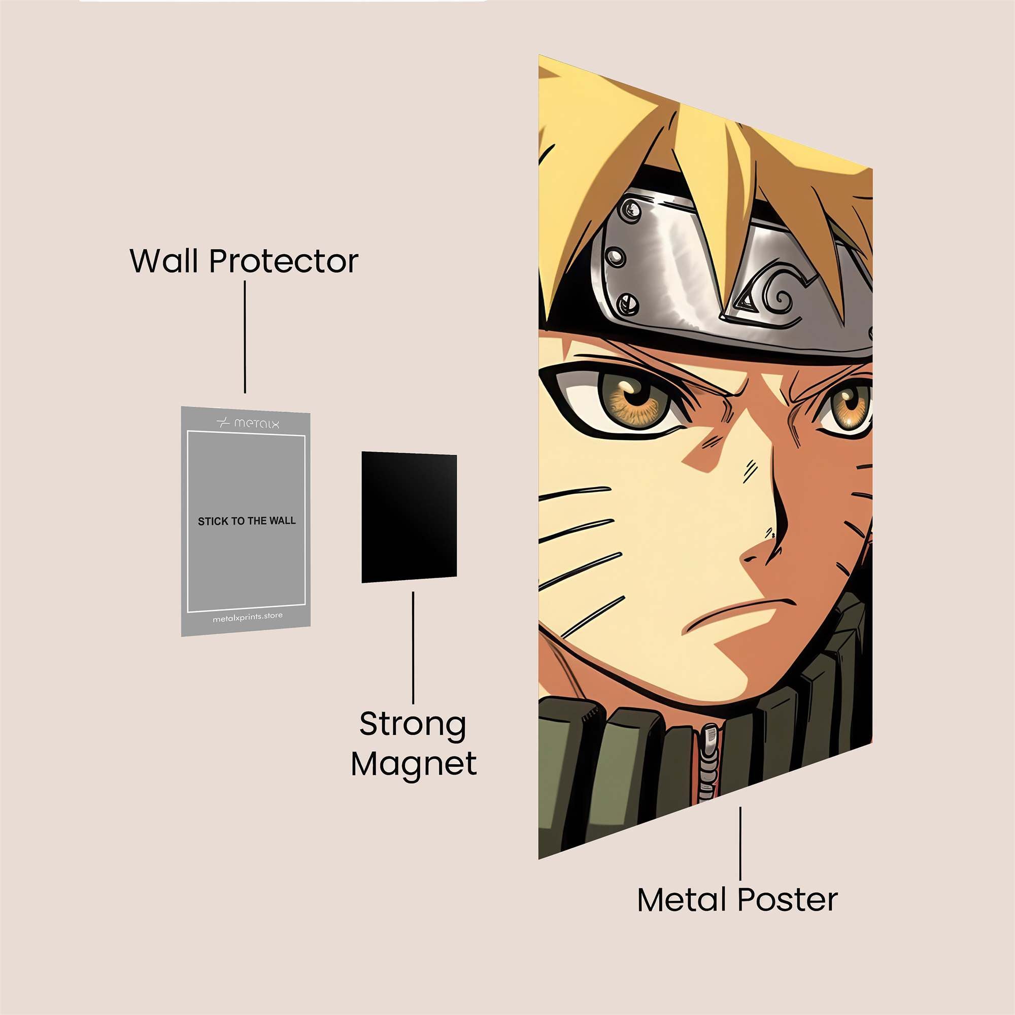 Mana Melancholy Safe Wall Magnetic / M