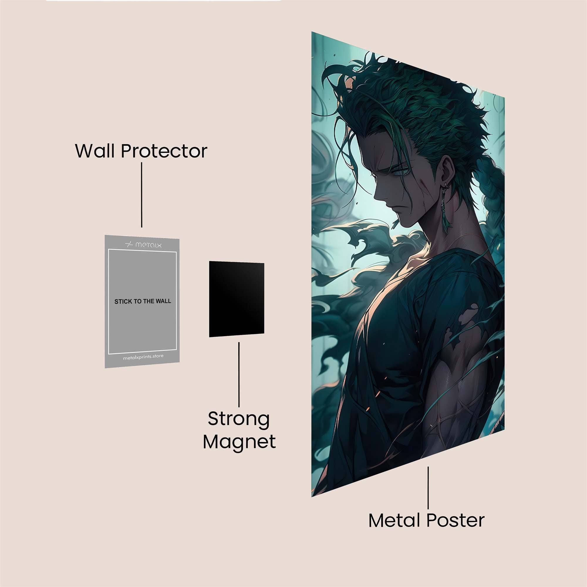 Zoro Serene Safe Wall Magnetic / M