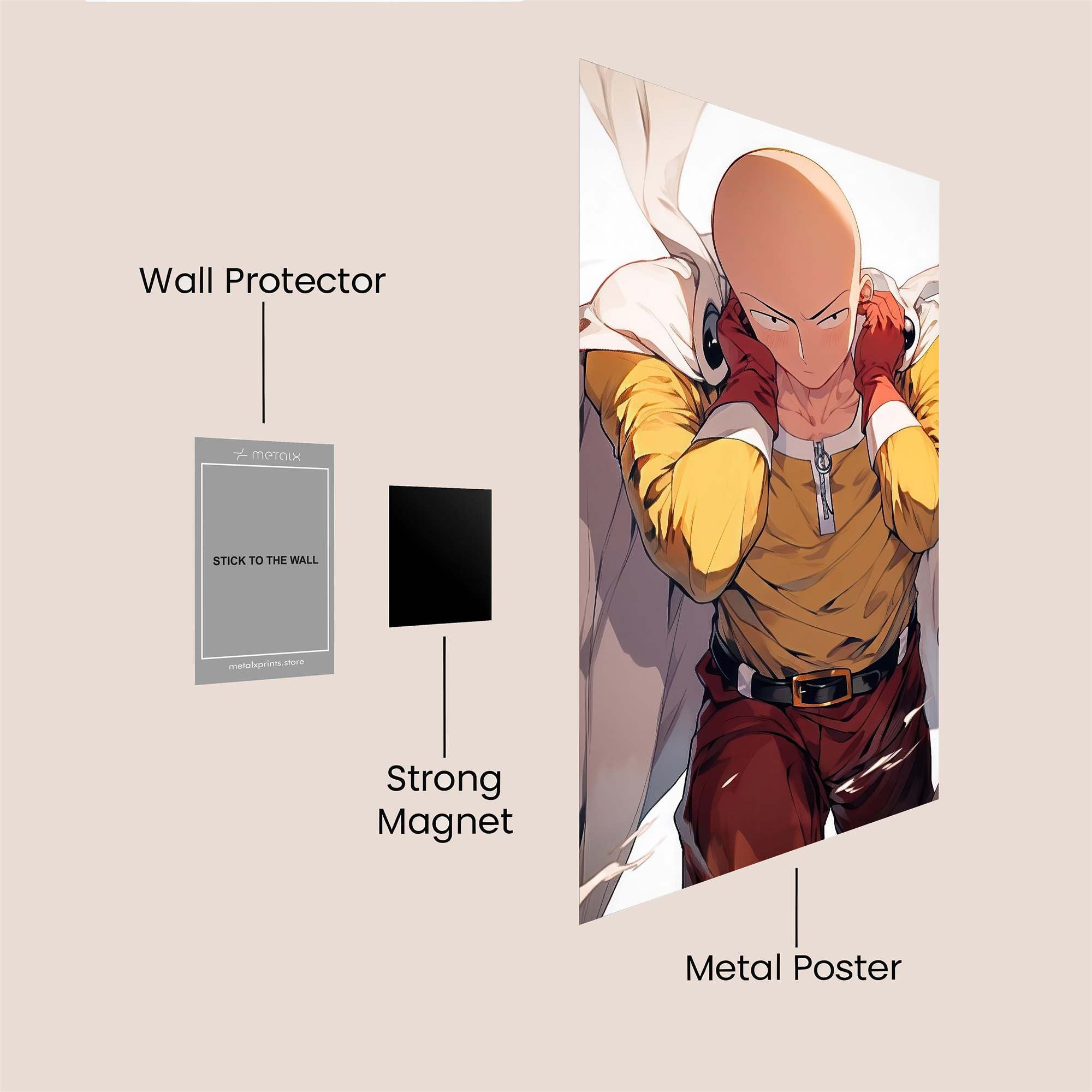 Saitama Serene Safe Wall Magnetic / M