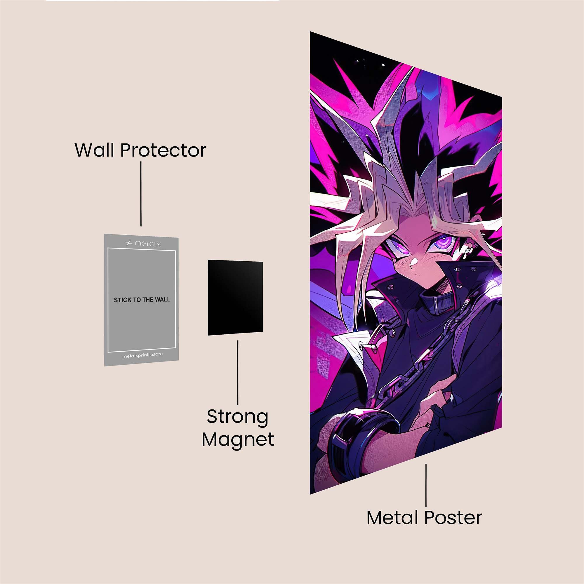 Yami Menace Safe Wall Magnetic / M
