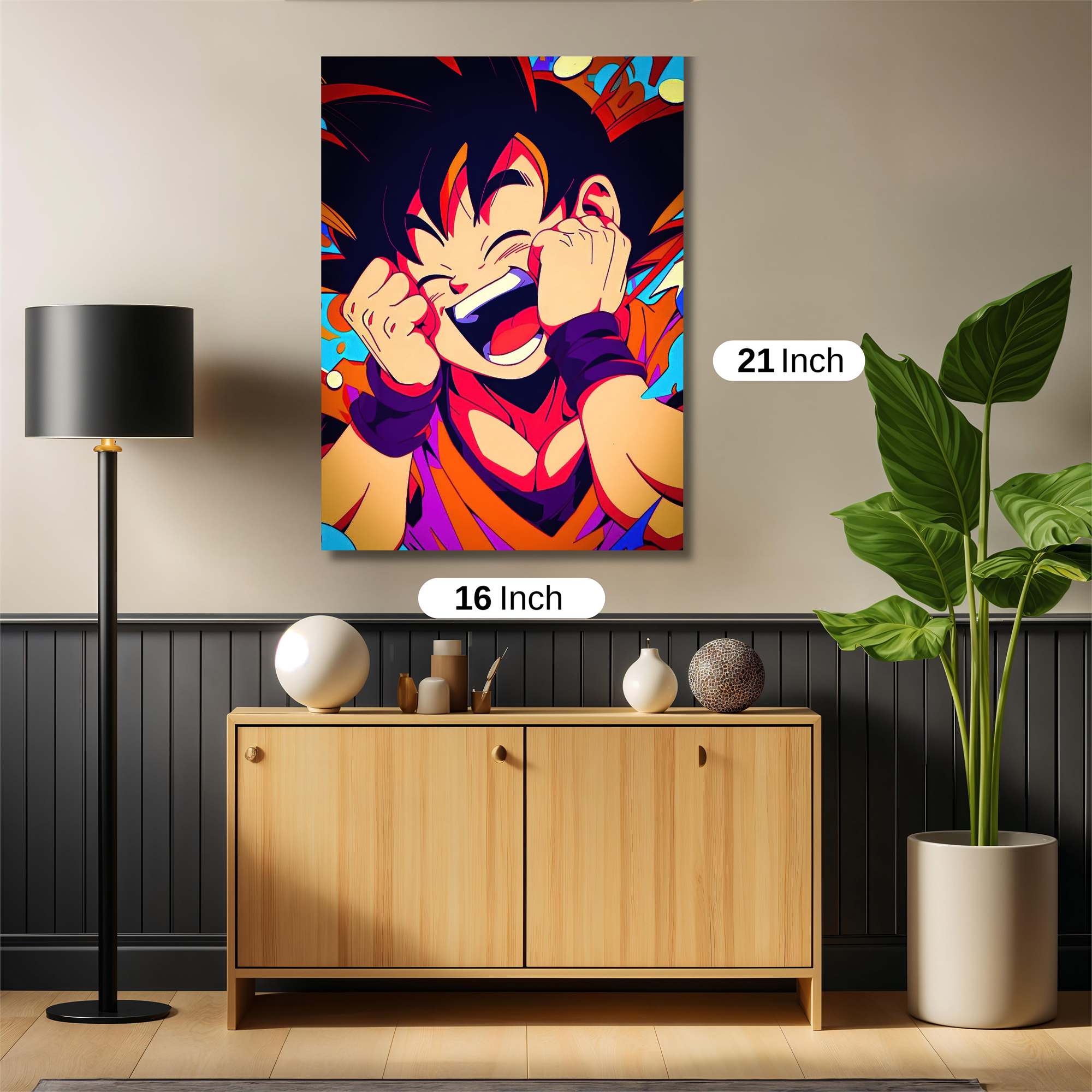 Goku Ecstatic Safe Wall Magnetic / M