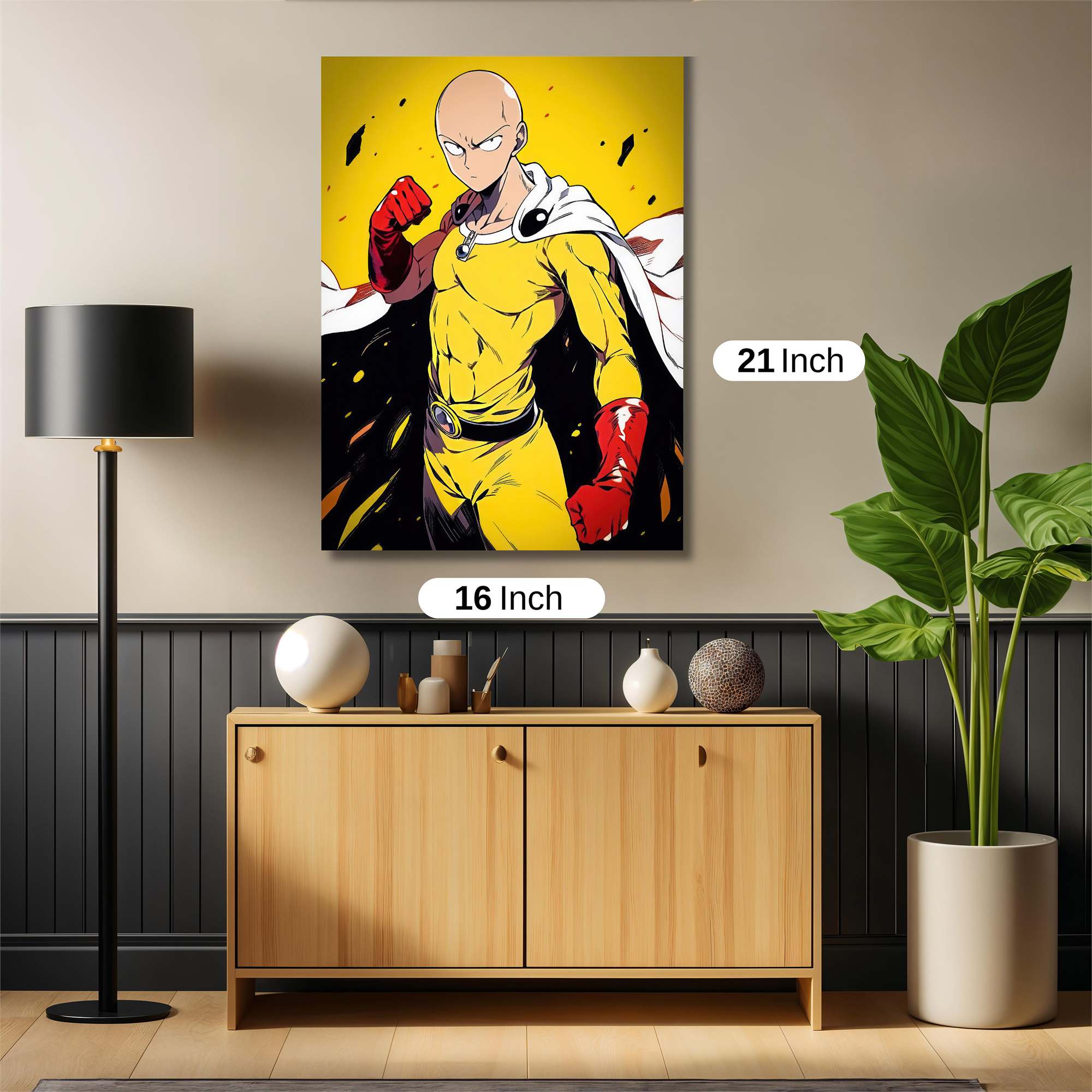 Saitama Heroic Safe Wall Magnetic / M