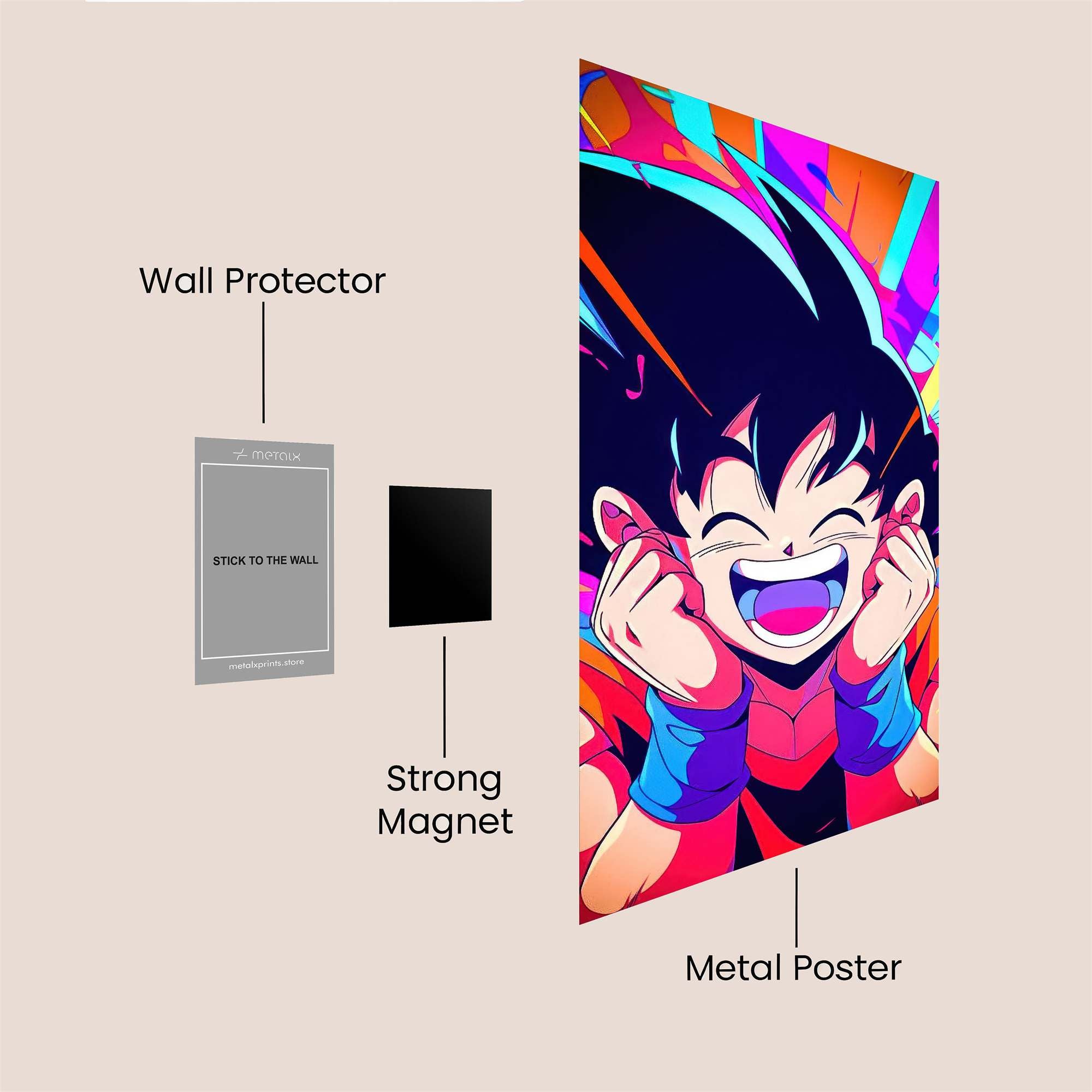 Goku Euphoric Safe Wall Magnetic / M