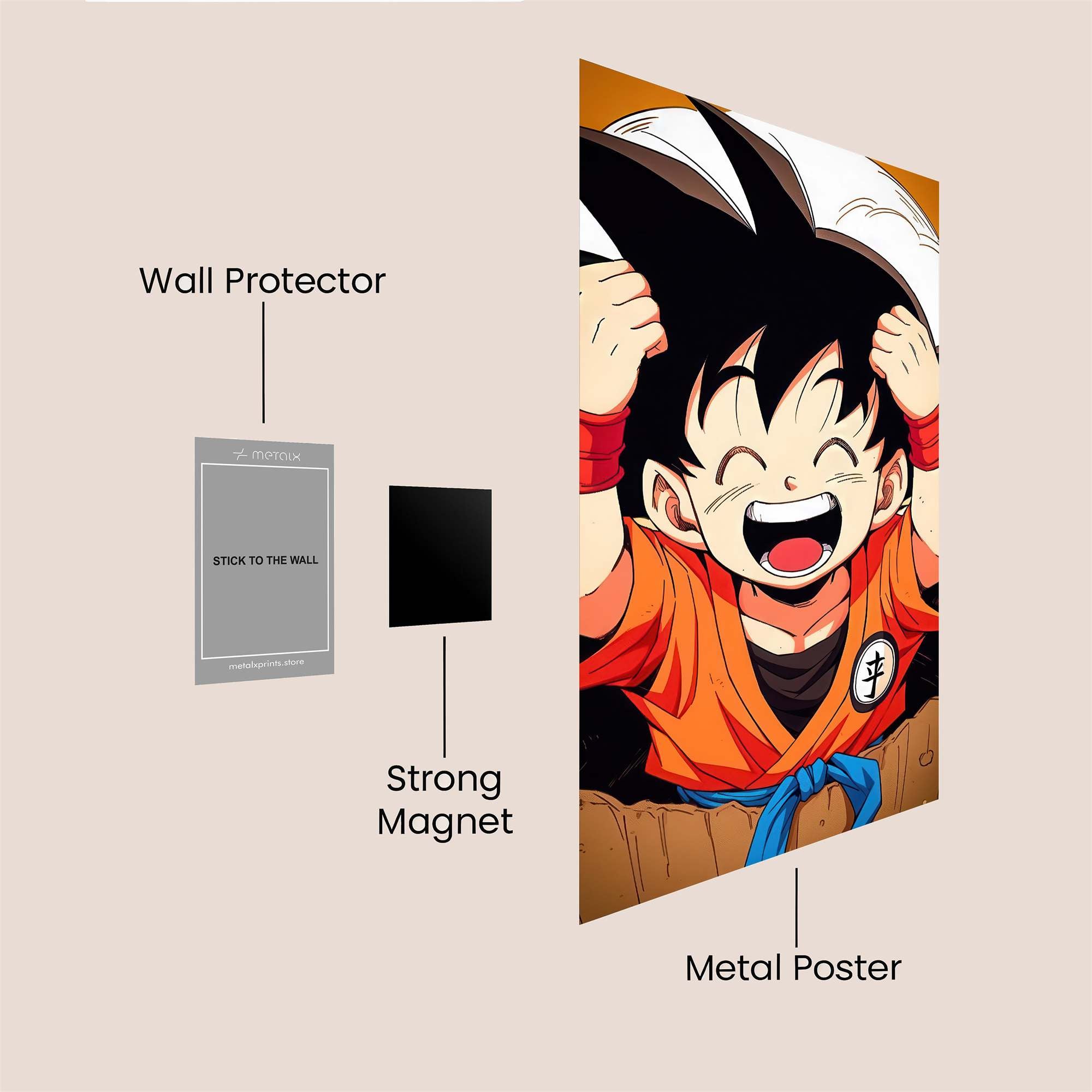 Goku Joyous Safe Wall Magnetic / M