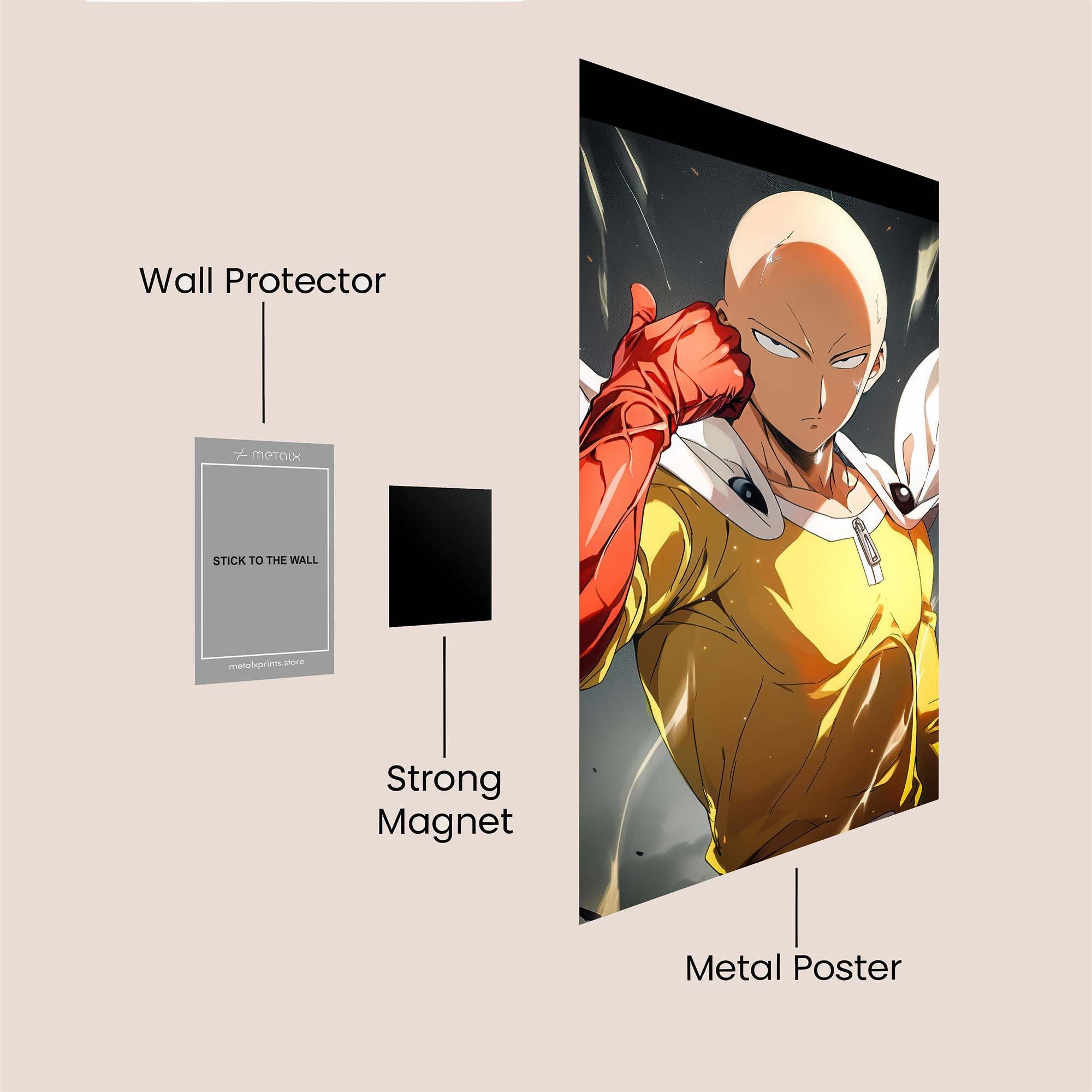 Saitama Serene Safe Wall Magnetic / M