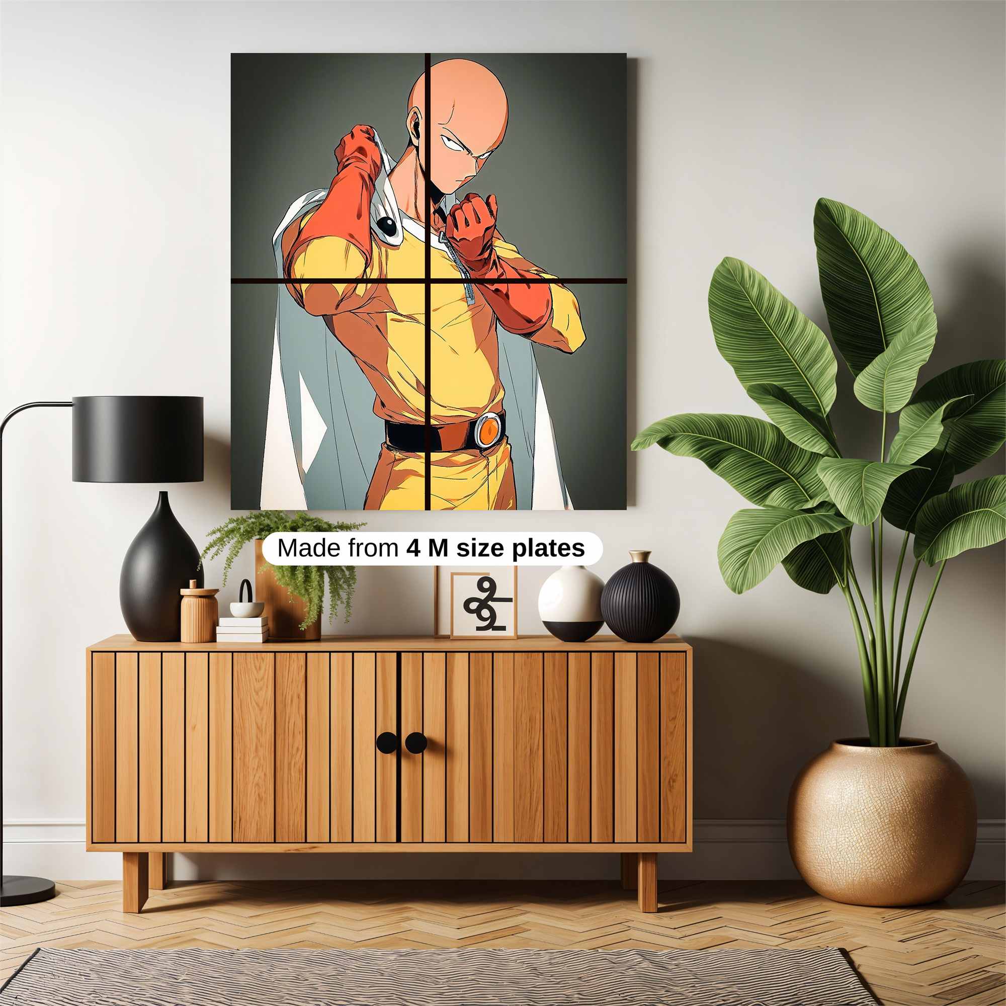 Saitama Heroic Safe Wall Magnetic / M