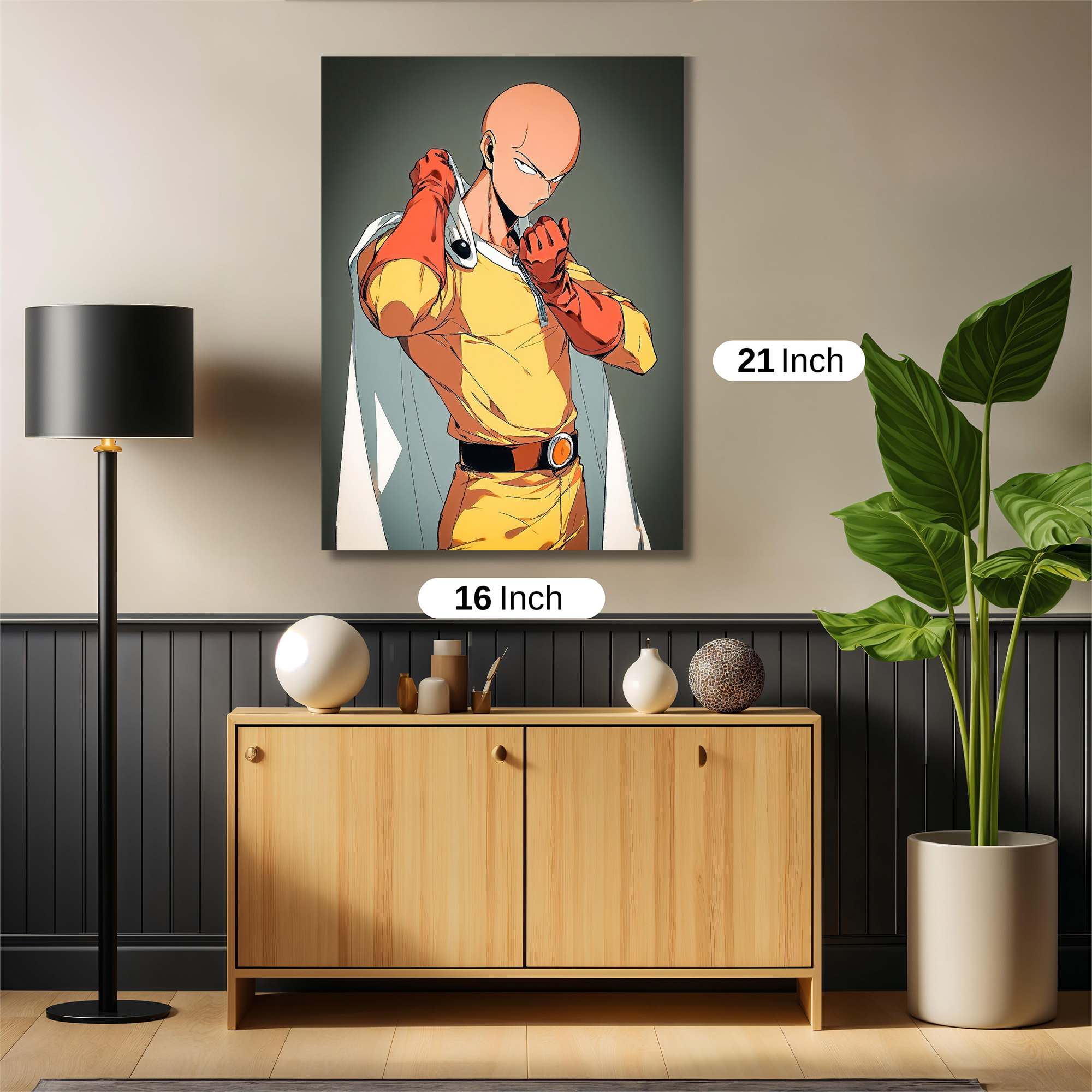 Saitama Heroic Safe Wall Magnetic / M