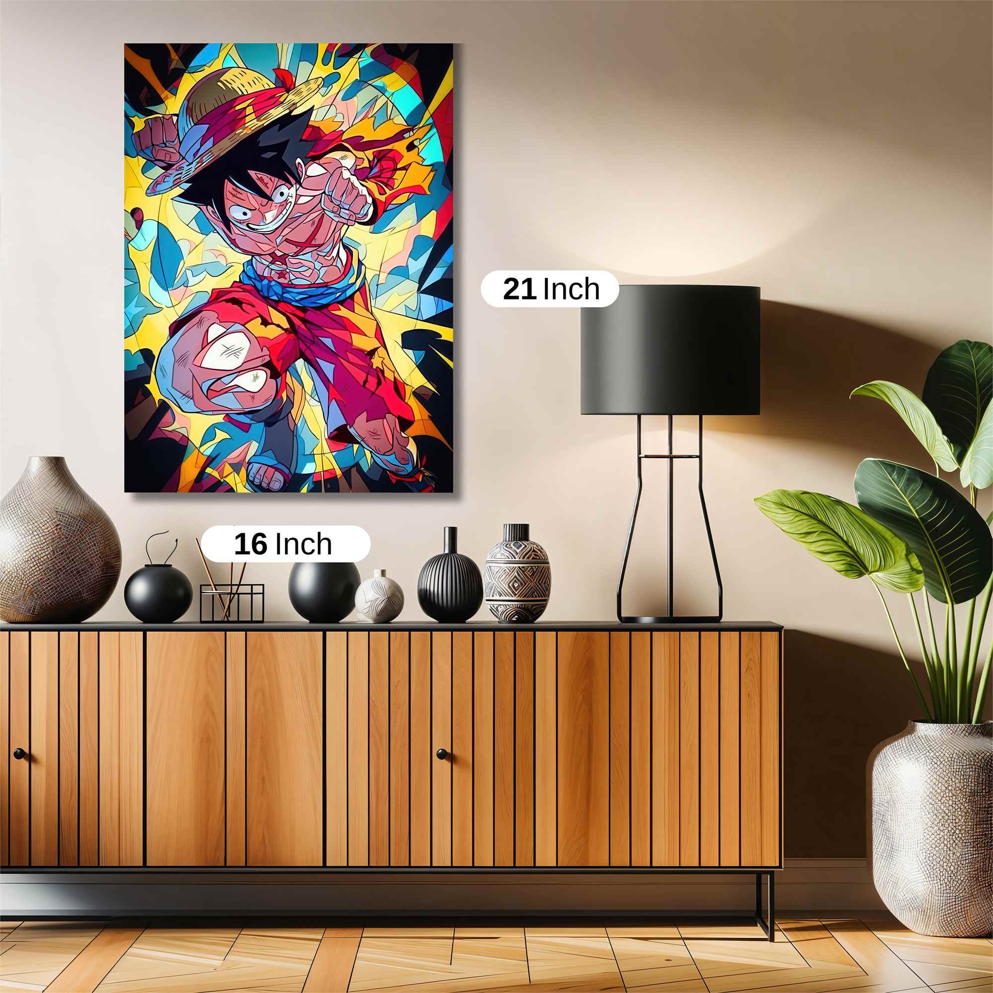 Luffy Radiant Safe Wall Magnetic / M