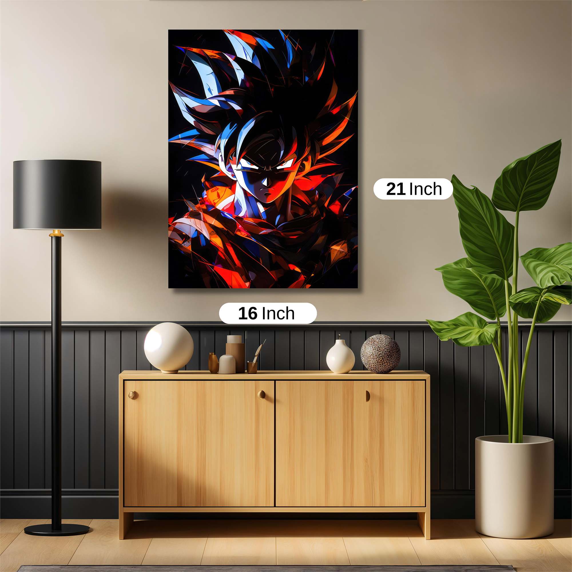 Goku Intense Safe Wall Magnetic / M