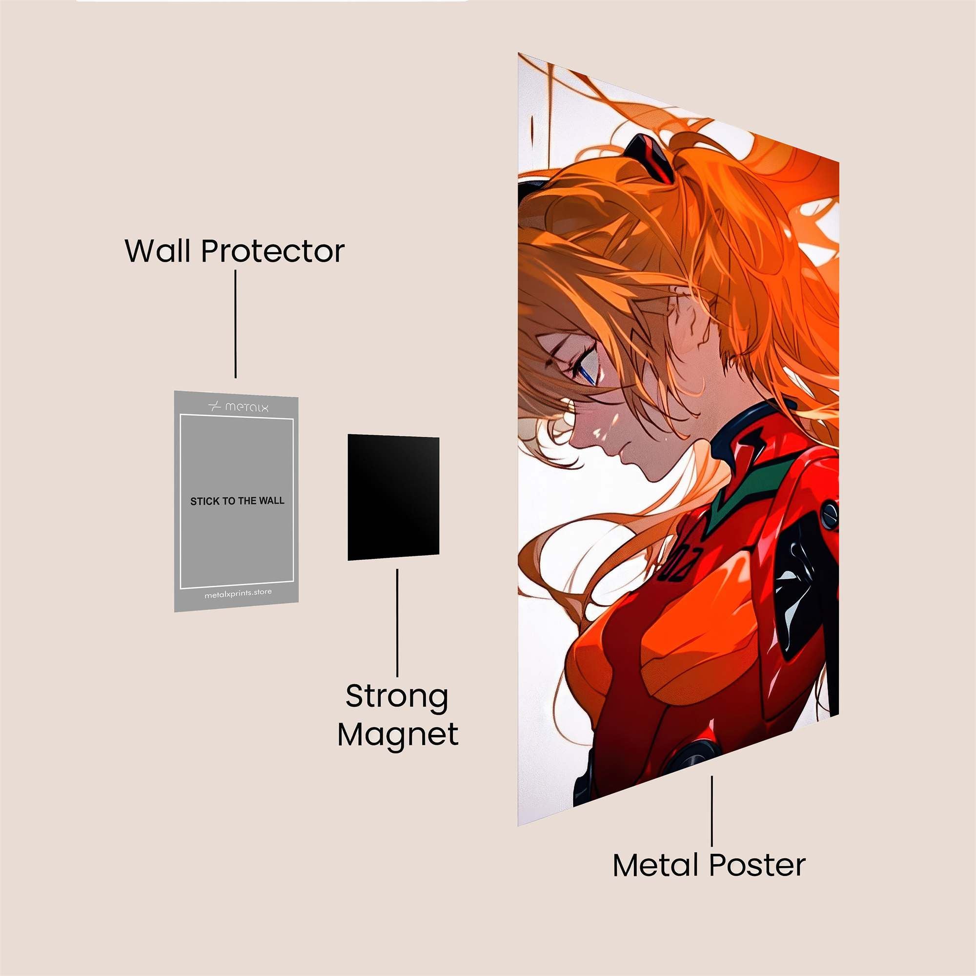 Asuka Fierce Safe Wall Magnetic / M