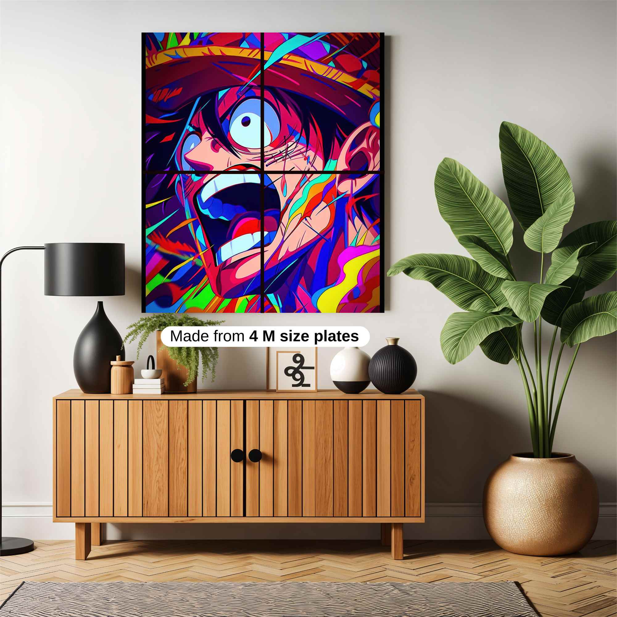 Luffy Vibrant Safe Wall Magnetic / M