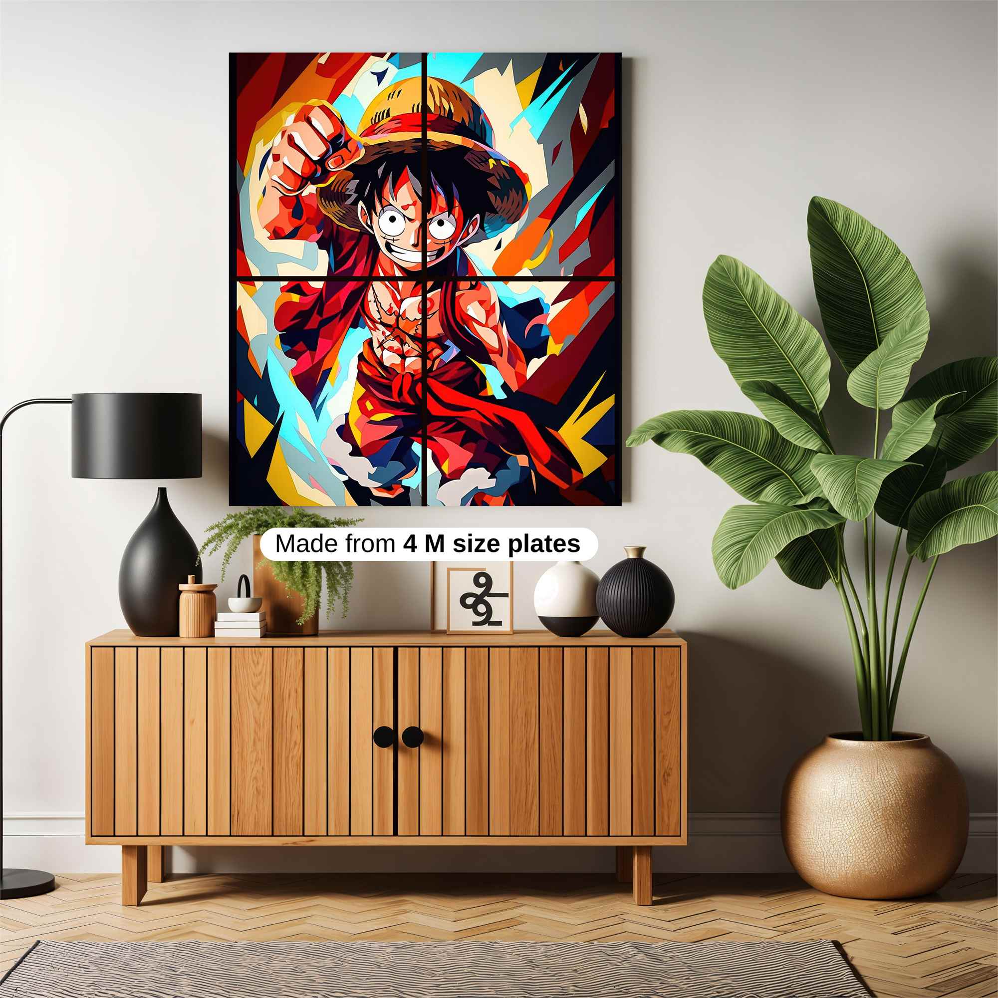 Luffy Radiant Safe Wall Magnetic / M