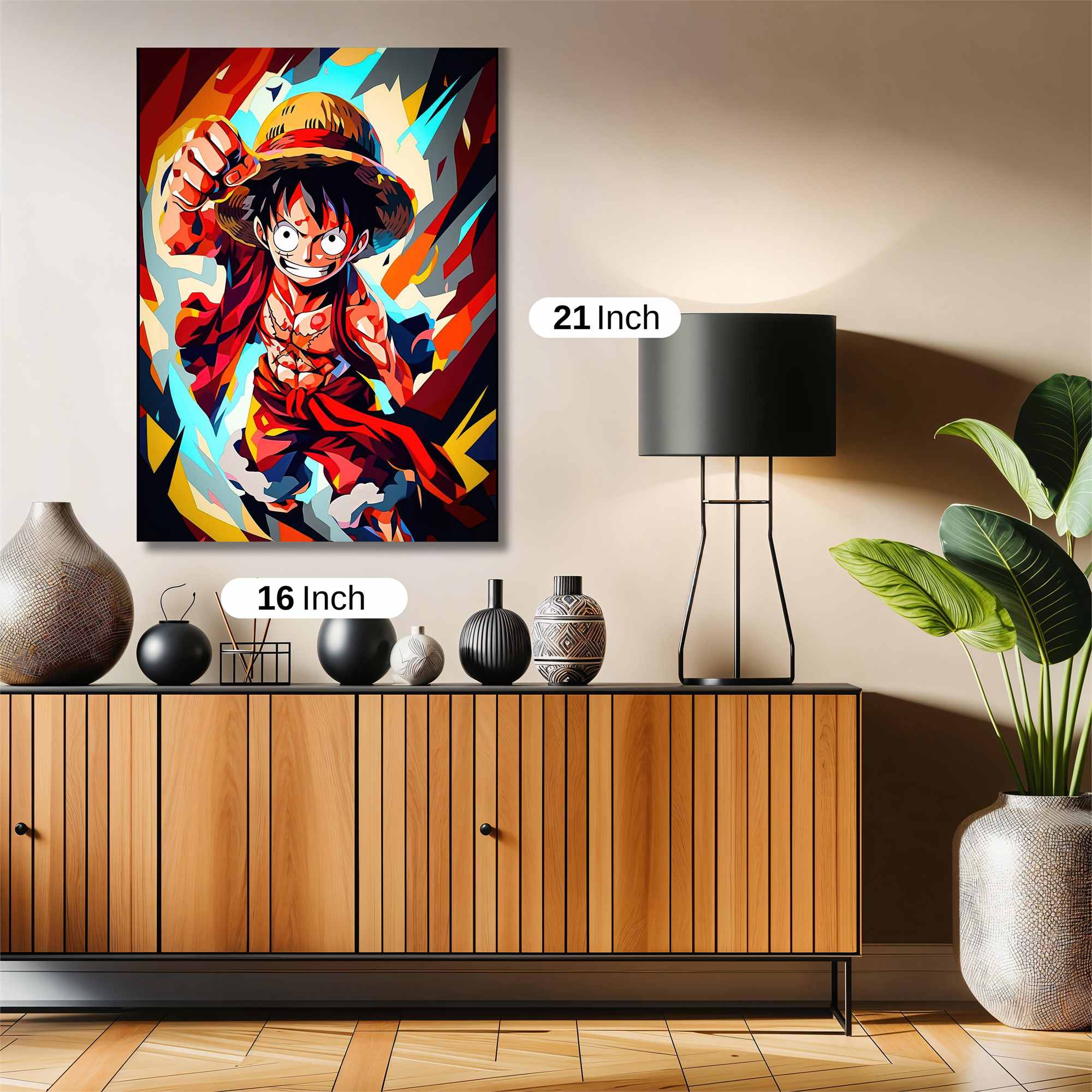 Luffy Radiant Safe Wall Magnetic / M