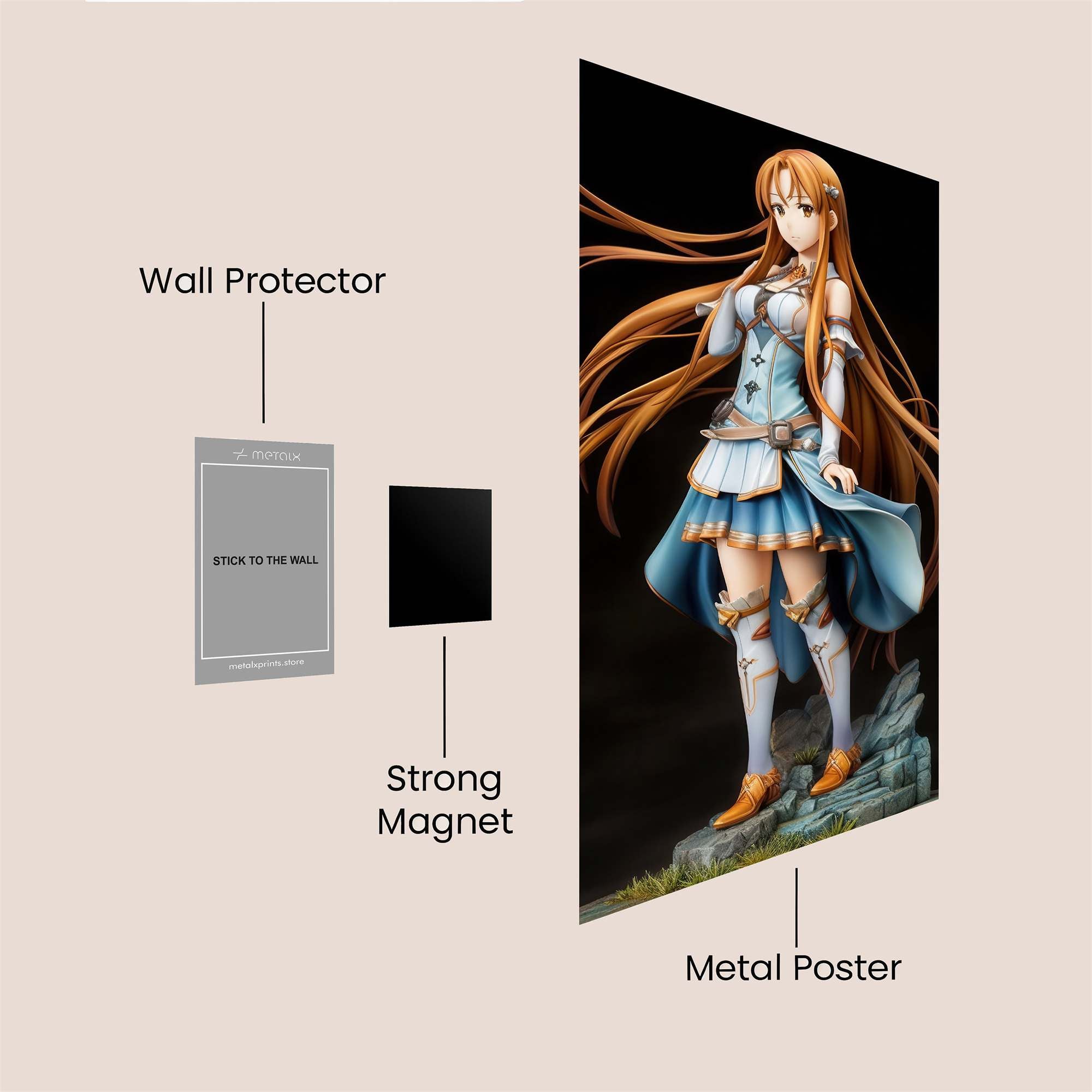 Asuna Enchanting Safe Wall Magnetic / M